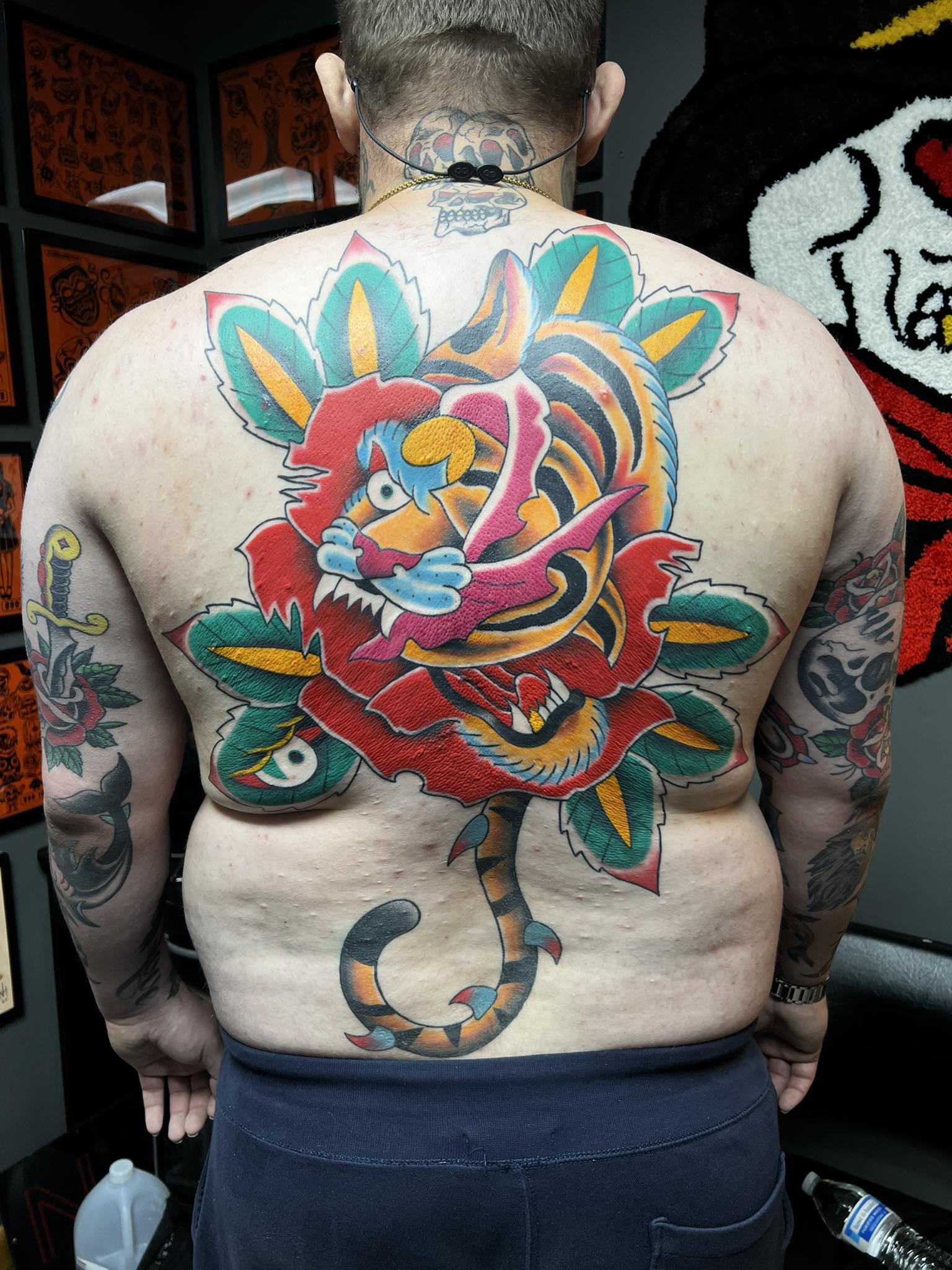 ＴＡＴＵＡＧＧＩ Mitzi's Jewel back piece tattoo by Nick Sanchez