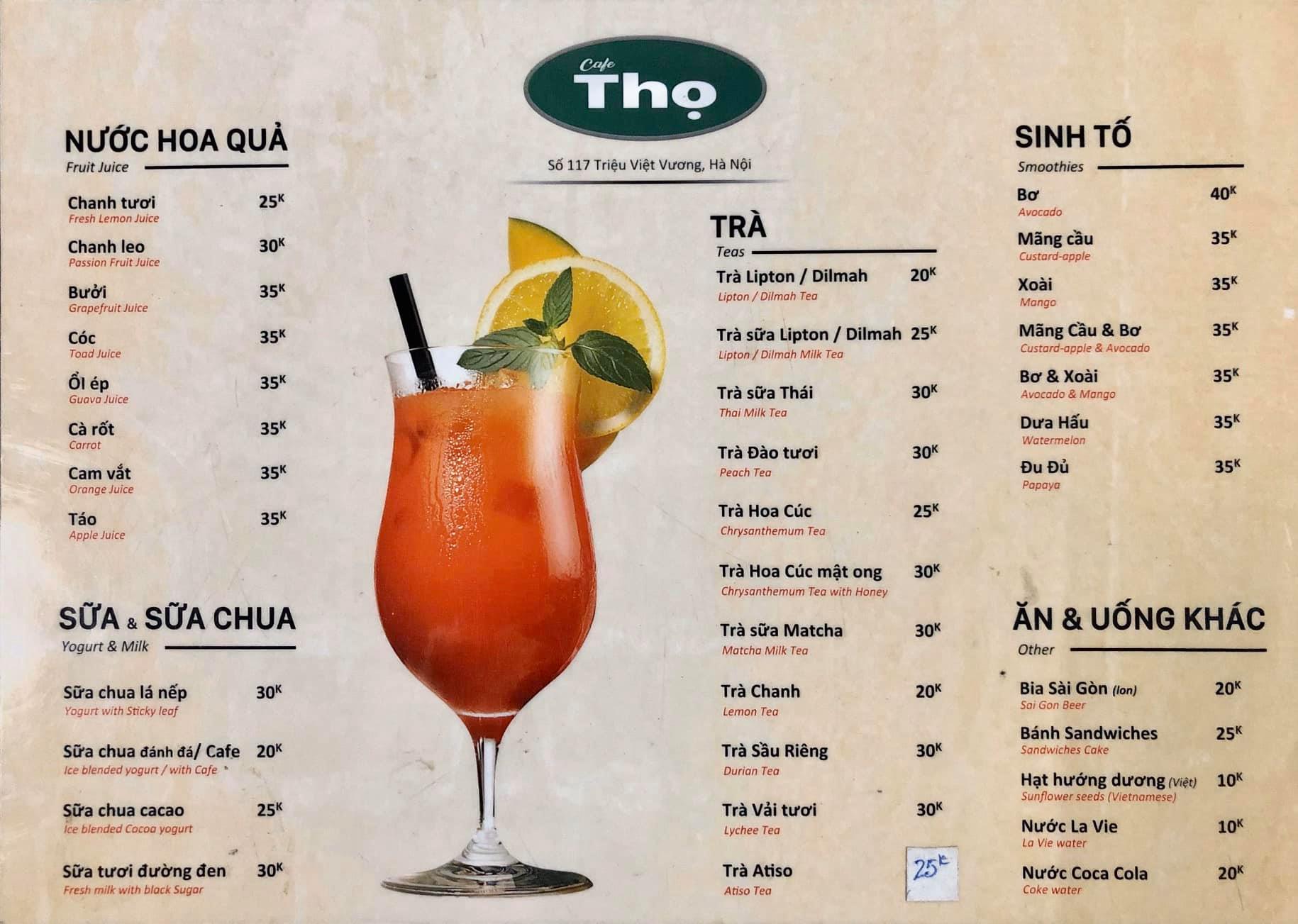 Cafe Thọ | Hanoi