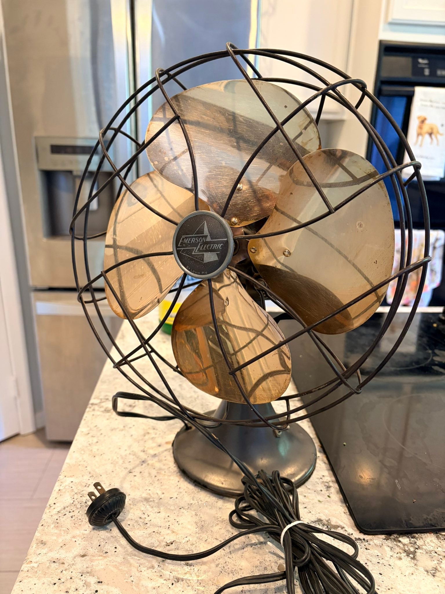 Why is my Emerson 6250-D fan running extremely hot?