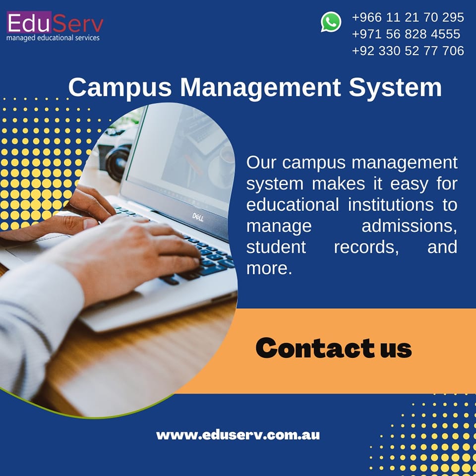 EduServ - Our campus management system makes it easy for...