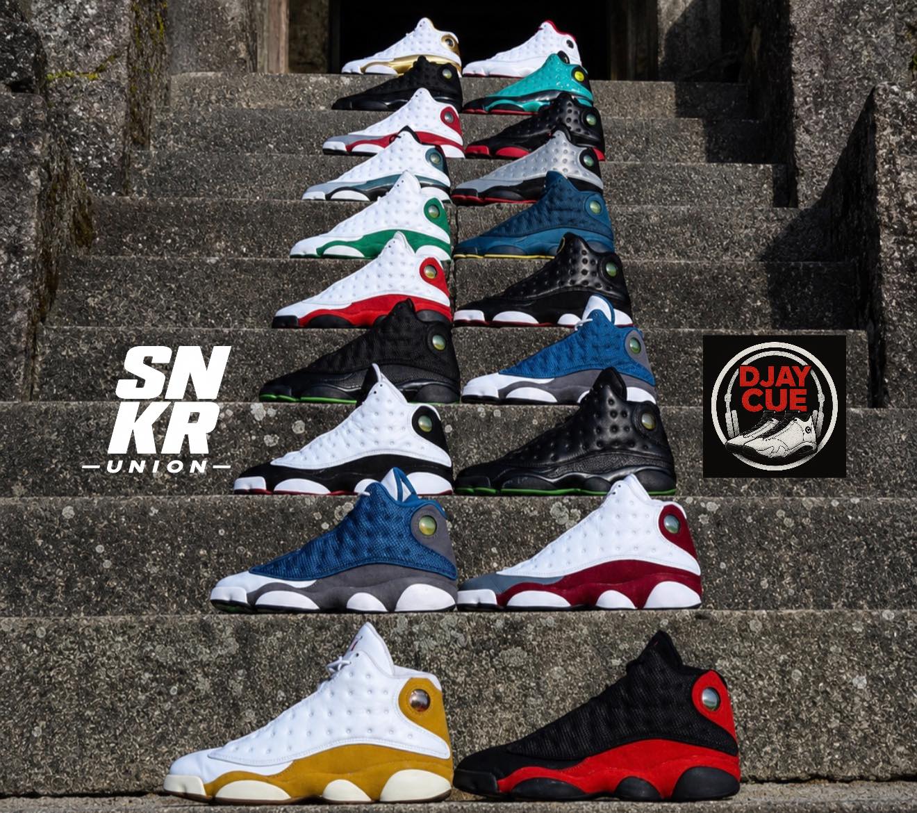 The best Retro of the Air Jordan 13 White/Red to date. Subtle