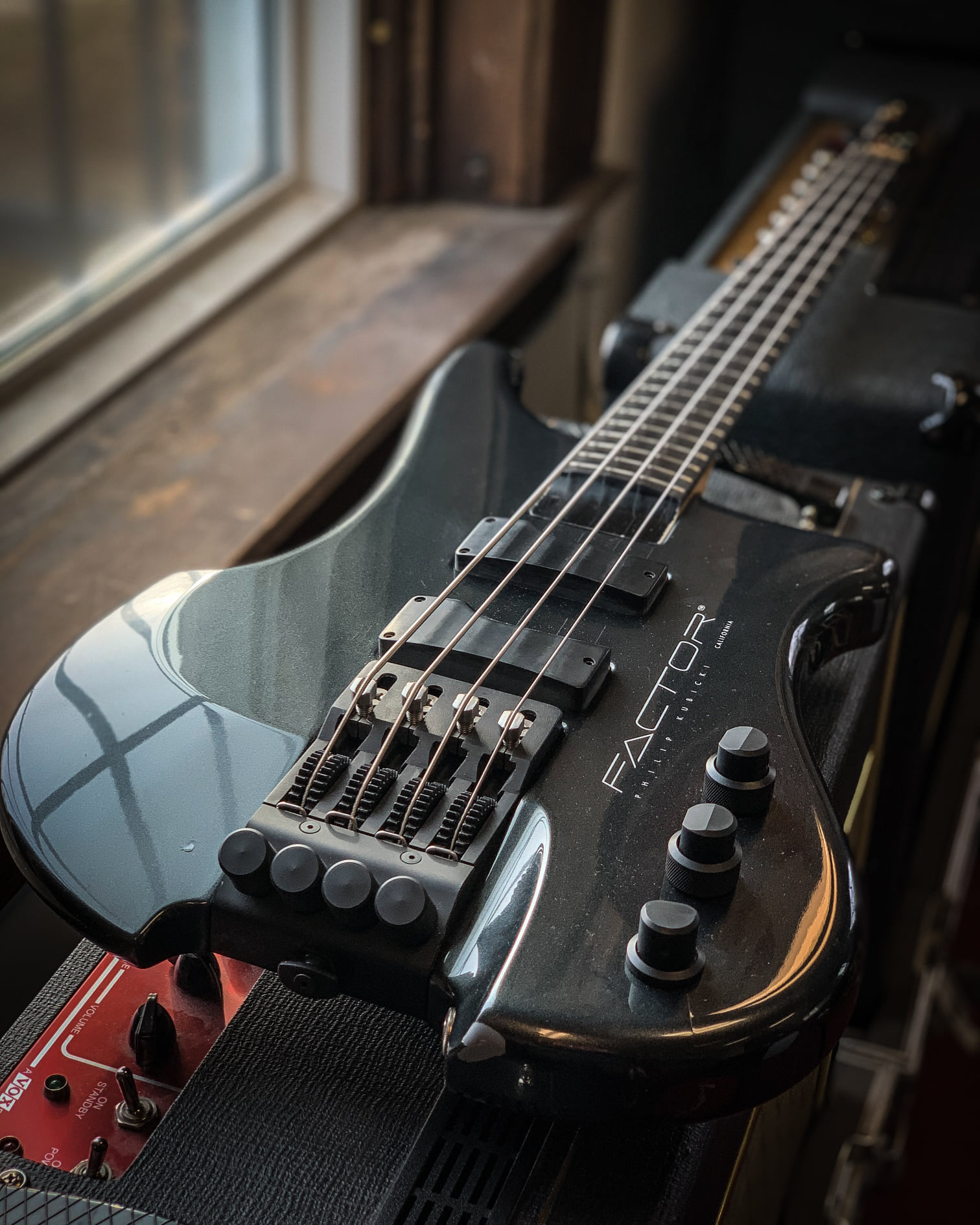 Phil Kubicki's innovative Factor series bass guitars