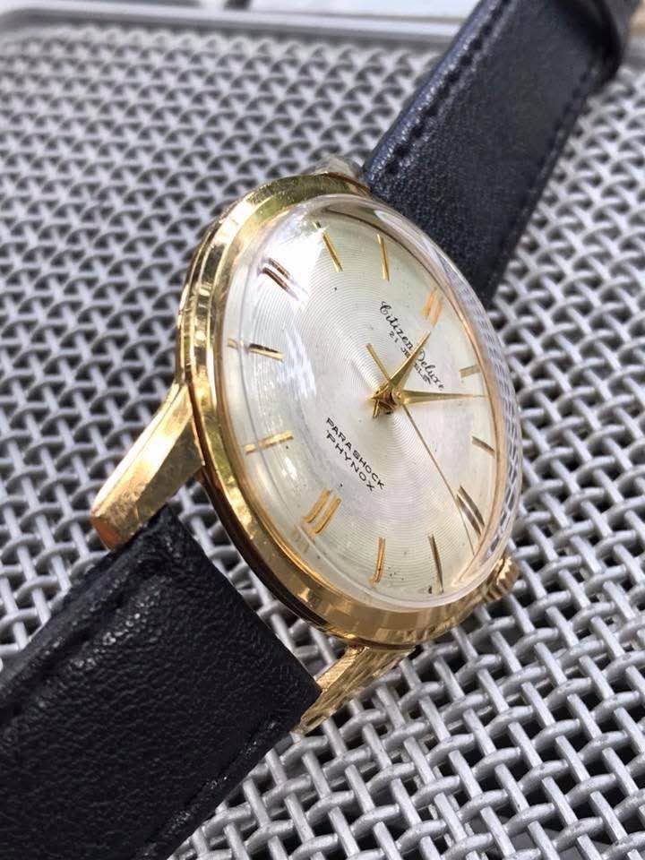 นาฬิกาแบรนด์ดัง CITIZEN Deluxe 21Jewels PARA SHOCK PHYNOX 1960s