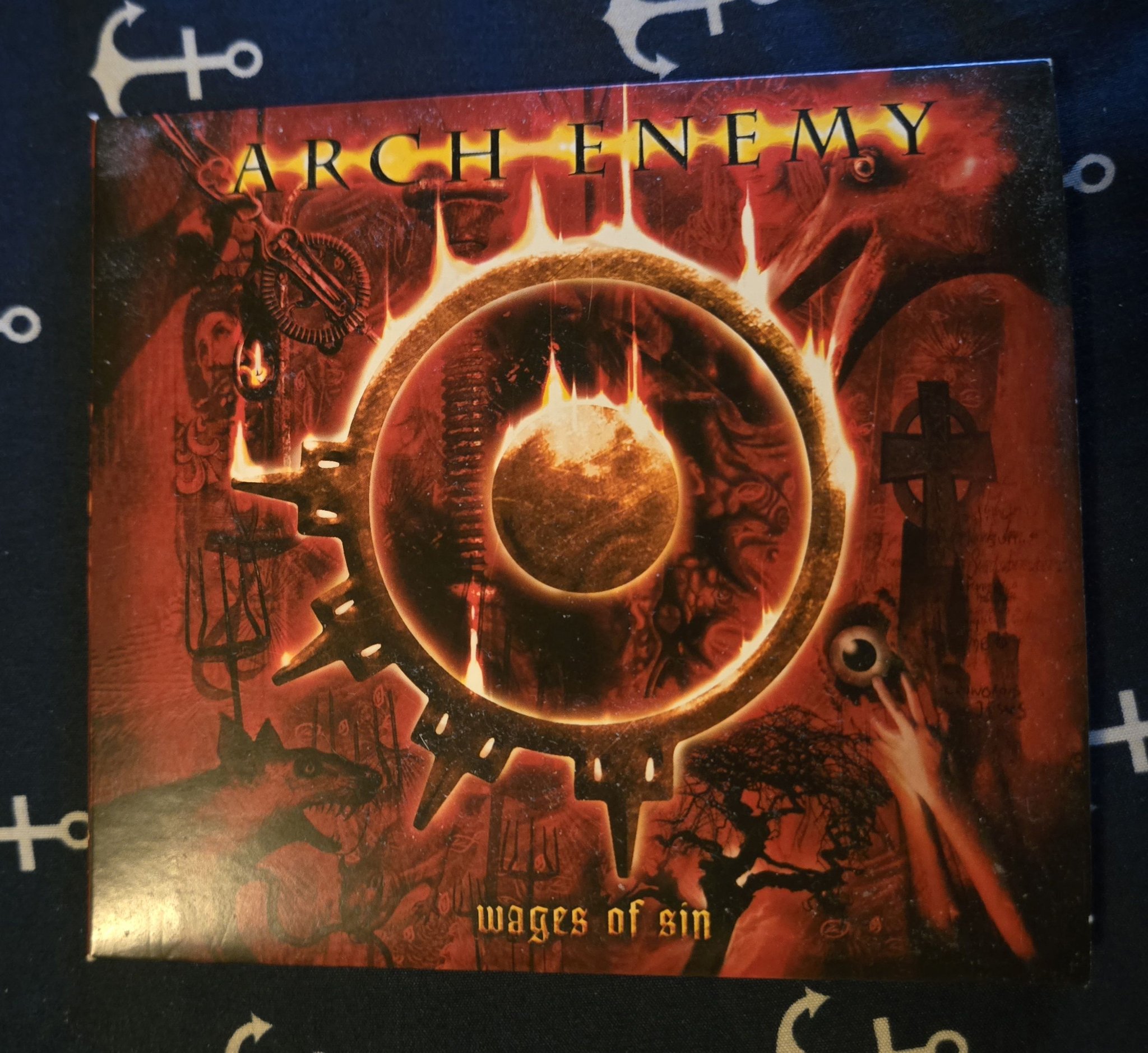 ARCH ENEMY - Wages of Sin. Released on April 2nd, 2002. Happy 18th