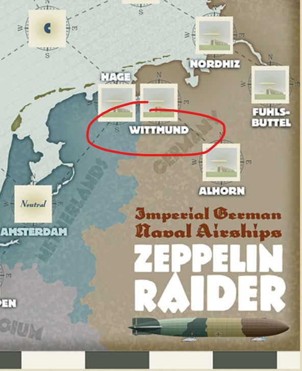 マップ What is Luftschiff, a World War I zeppelin game?