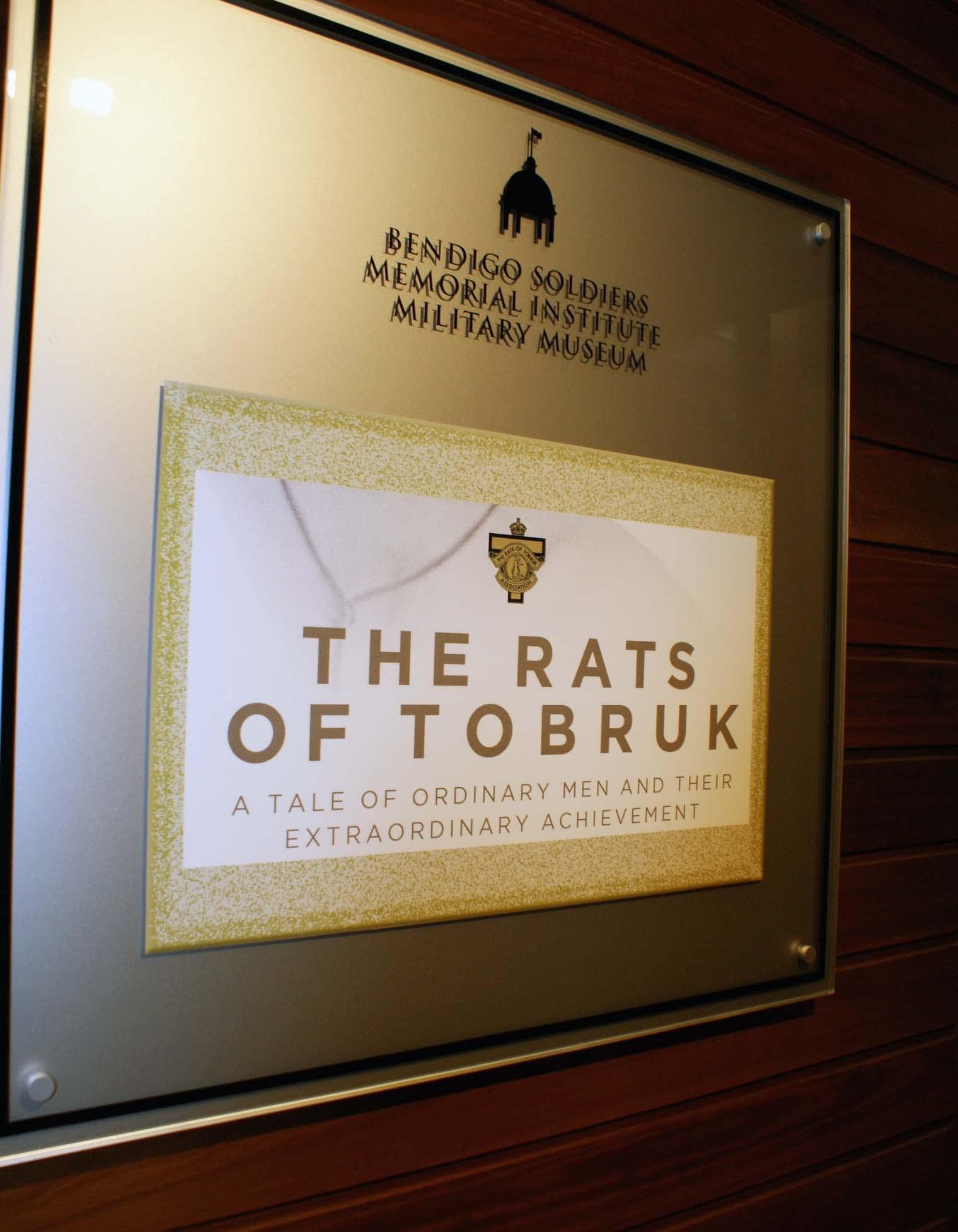 Last chance to see The Rats of... - Bendigo Military Museum