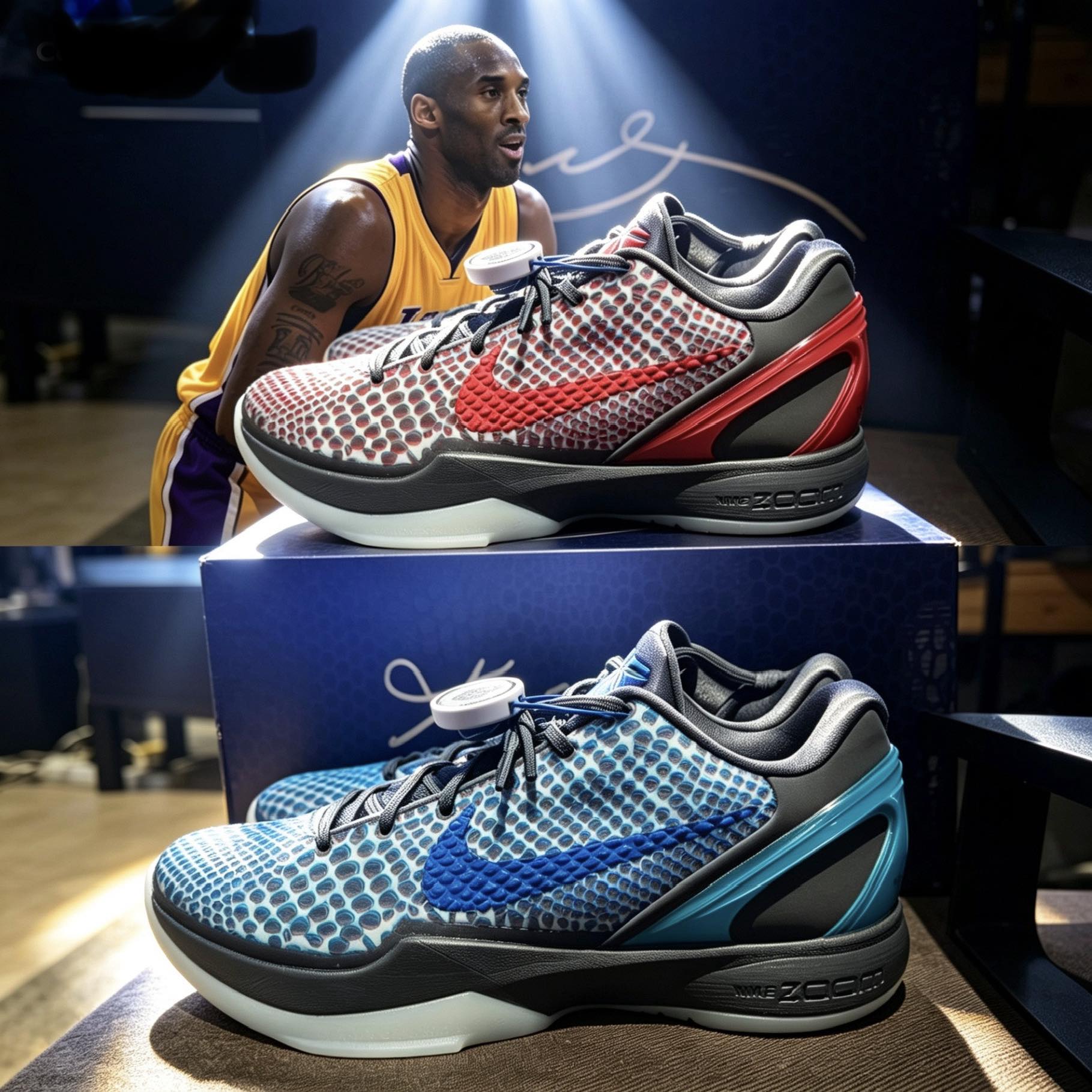 The Nike Kobe 6 Protro “All-Star 3D” is officially making its
