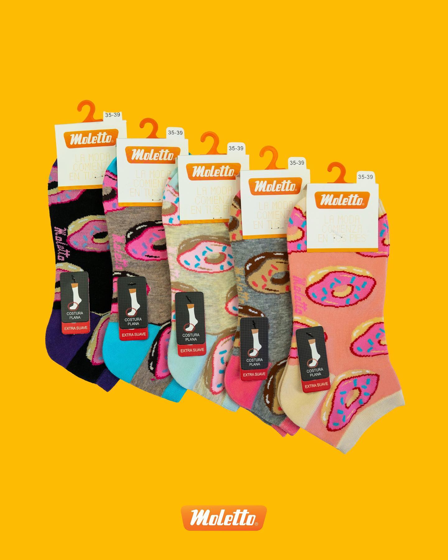Moletto Chile - Luce tus nuevas socks costura plana con... | Facebook