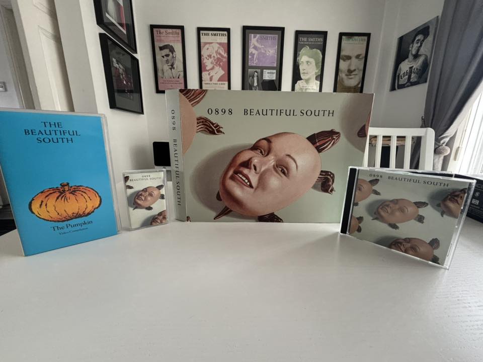 Rare 0898 Beautiful South Promo Box with Video Cassette and CD
