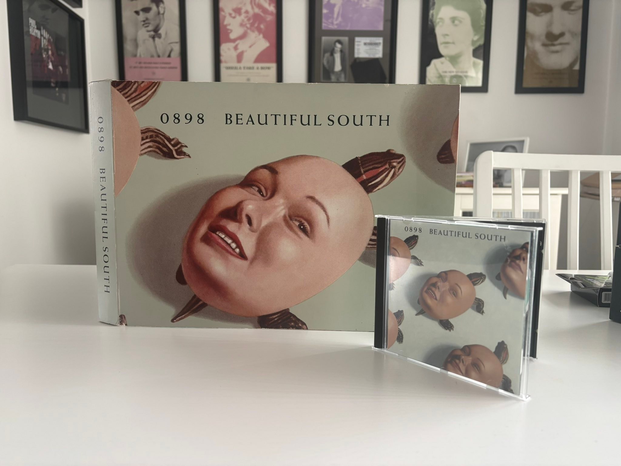 Rare 0898 Beautiful South Promo Box with Video Cassette and CD