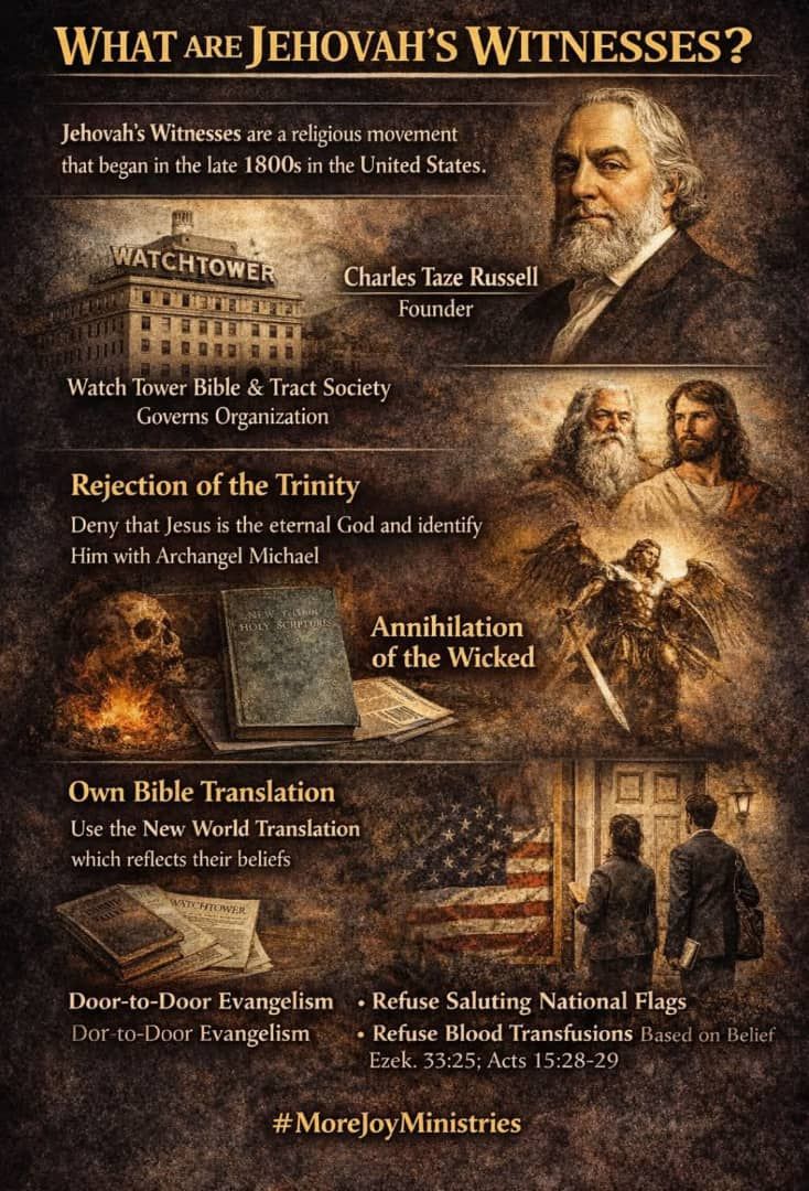 Jehovah's organization is the restoration of First century