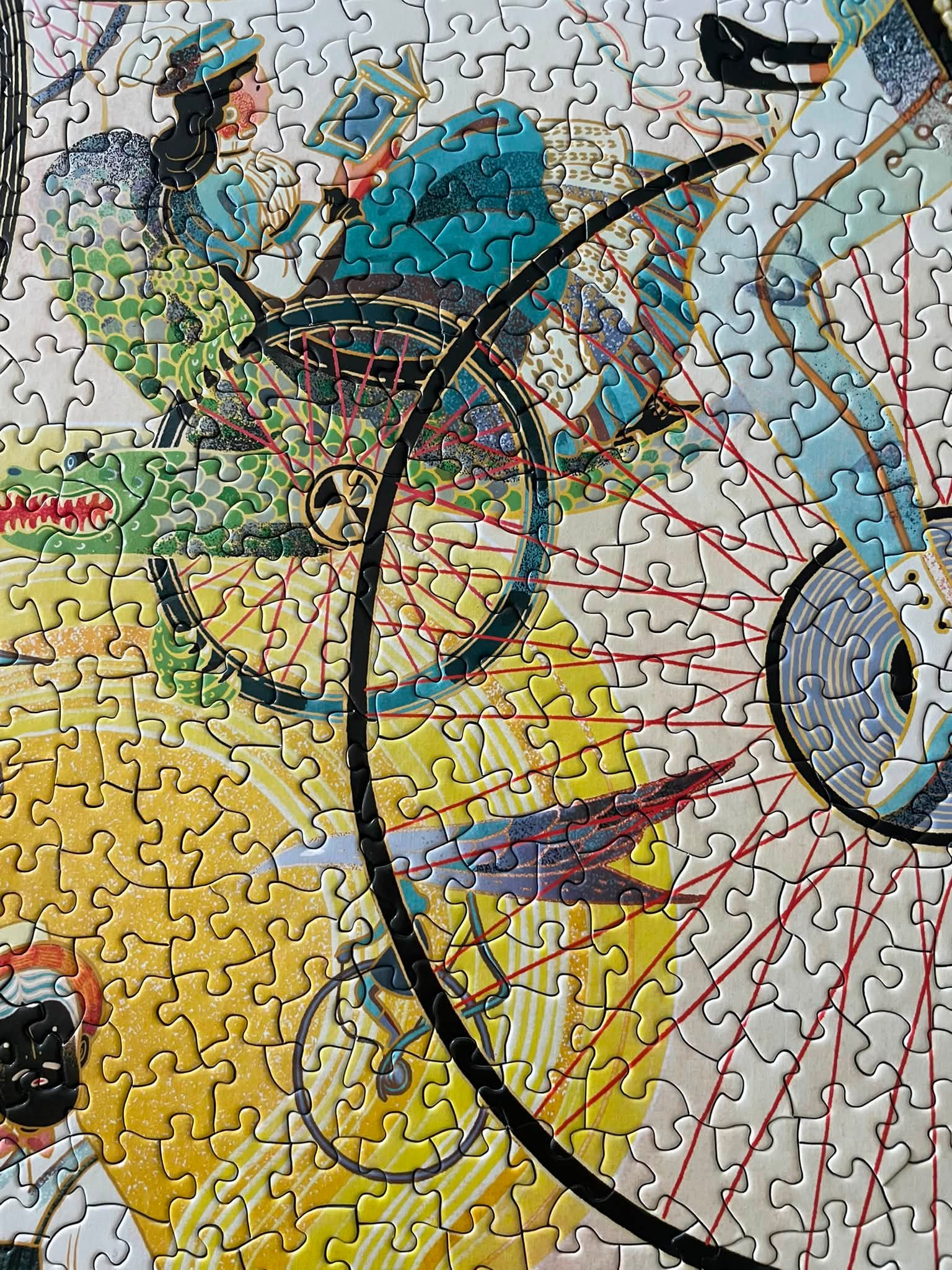 New York Puzzle Company „Model Upgrade” - 1000 pieces. 😀 The