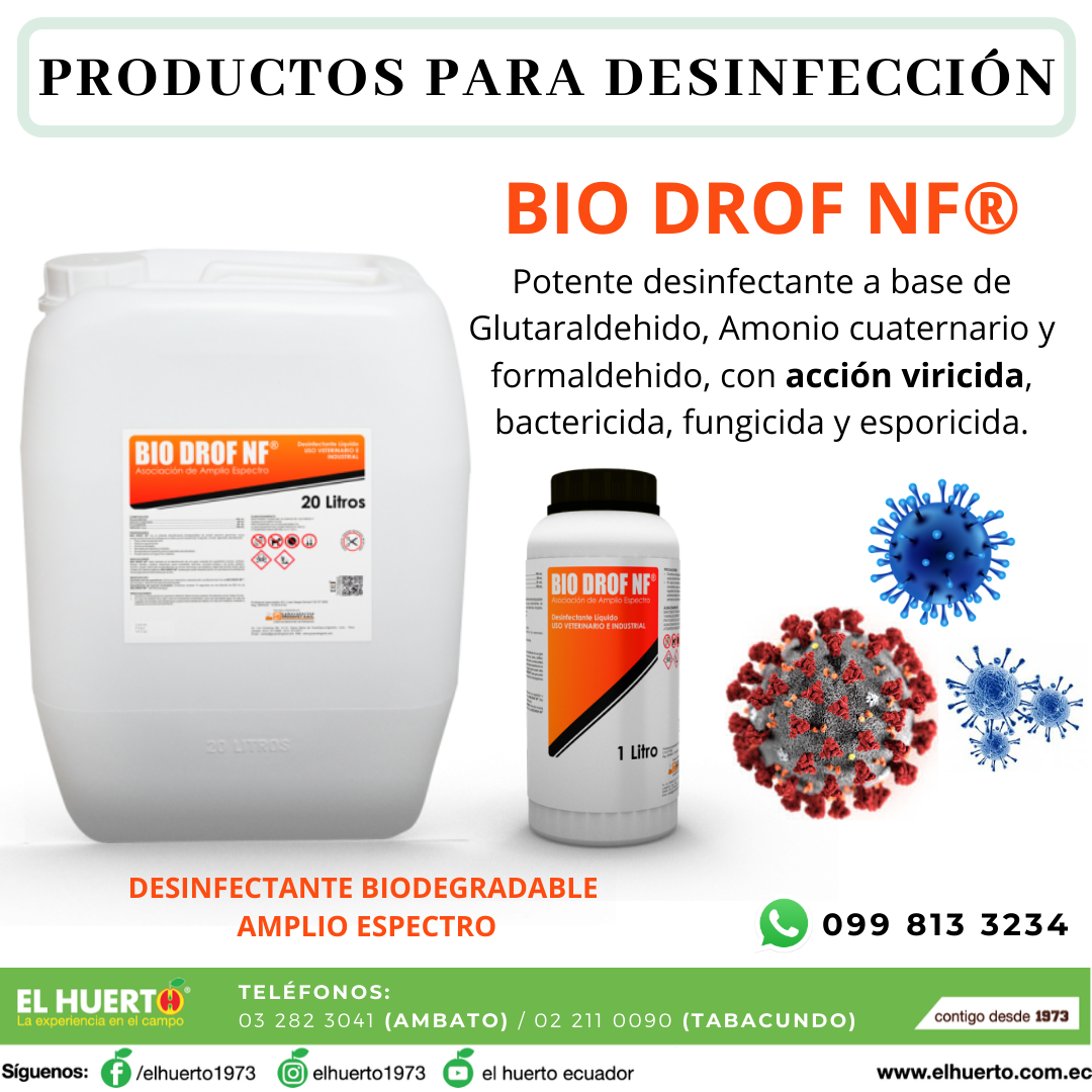 El Huerto Cia Ltda - El Huerto Cia Ltda BIO DROF ® Potente ...