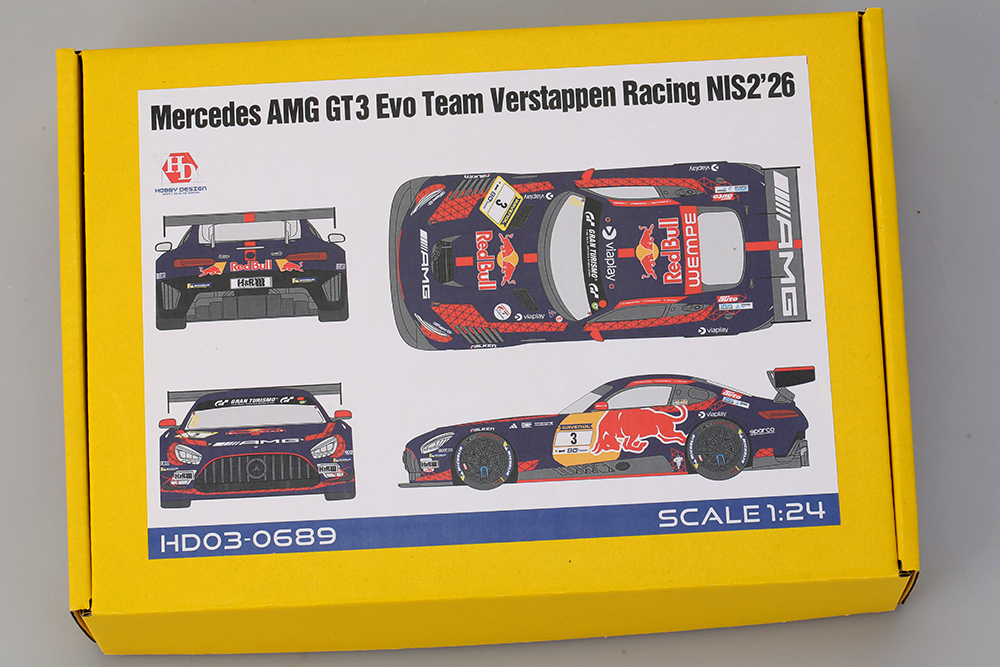 AMG GT3 Redbull Verstappen car details