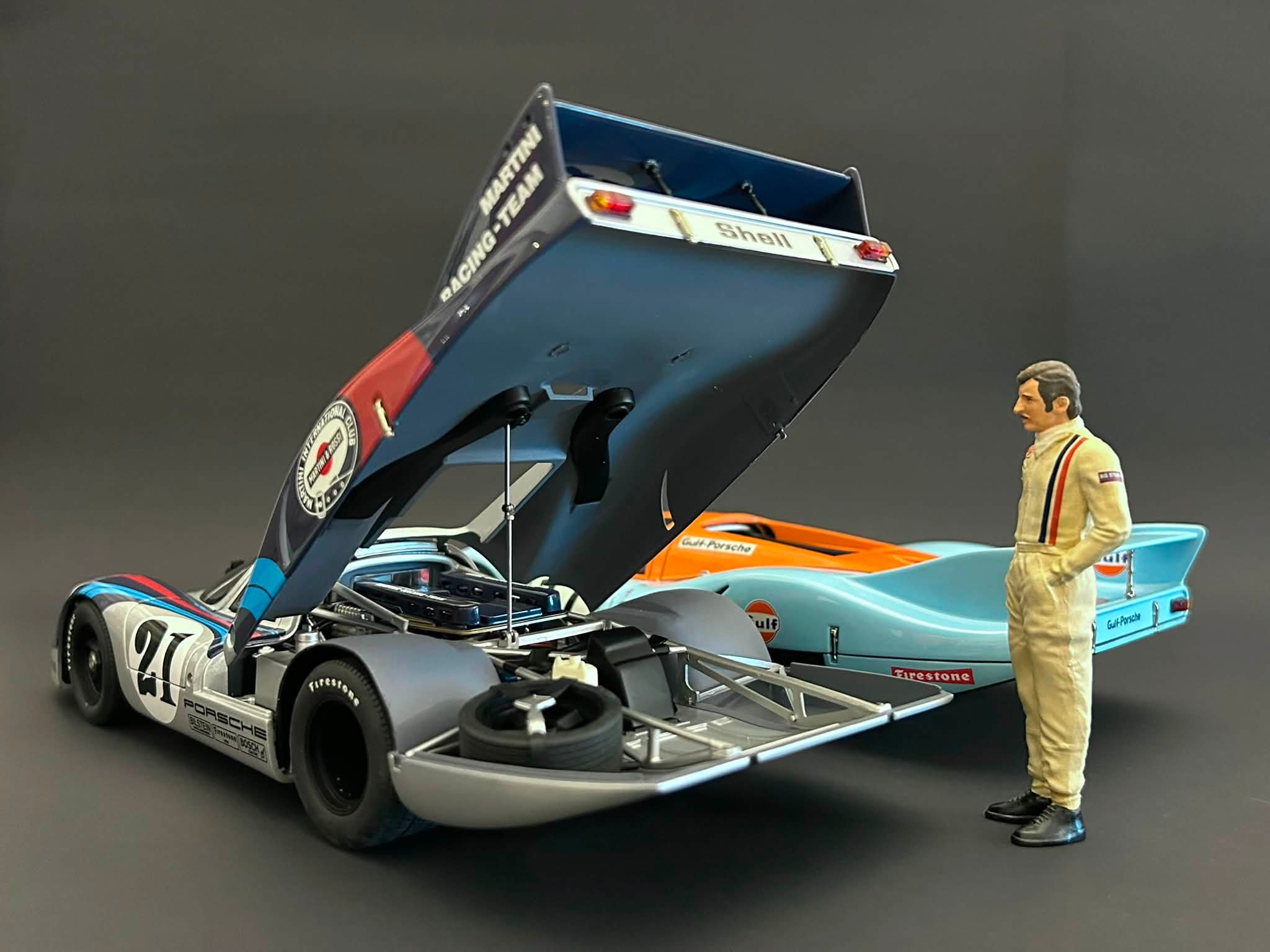 Porsche 917 Long Tail Martini Racing #21 scale 1/18 Autoart