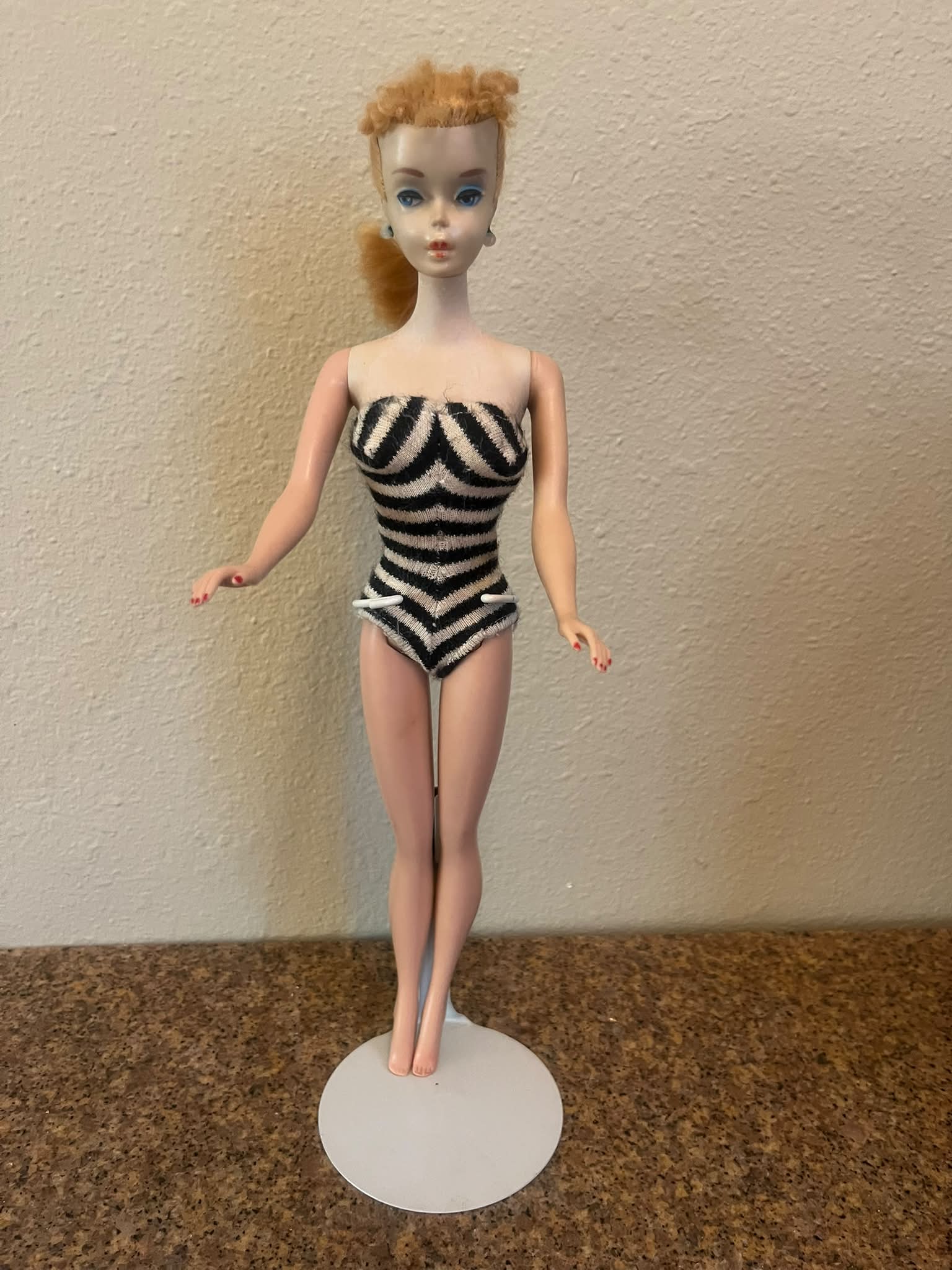 Hello everyone I have a Barbie from my 4th birthday which was in