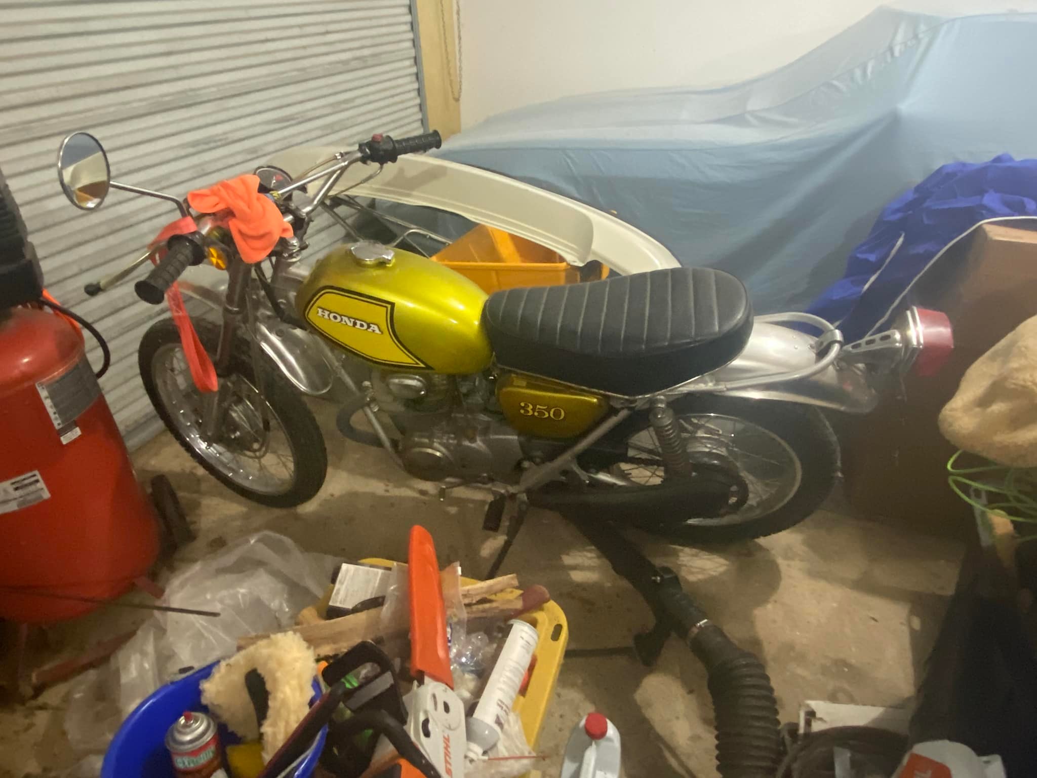 1973 Honda SL350 K2 all original with average use