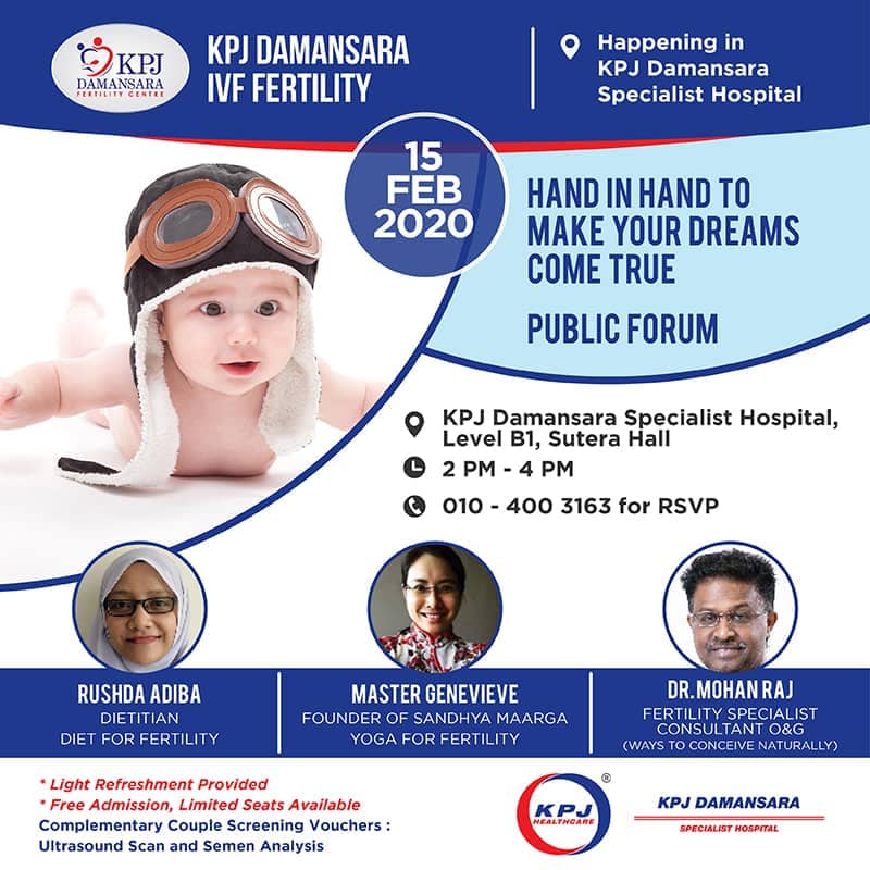 Kpj Damansara Specialist Hospital Official Hurry Up Seats Are Limited Call Or Message Us To Make An Appointment Ivf Busysavinglives Facebook