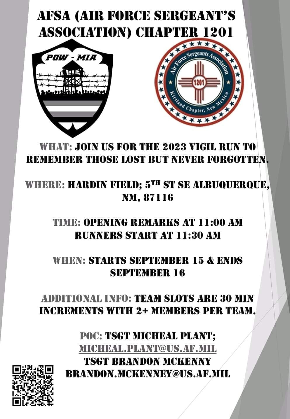 AFSA Chapter 1201, Kirtland AFB