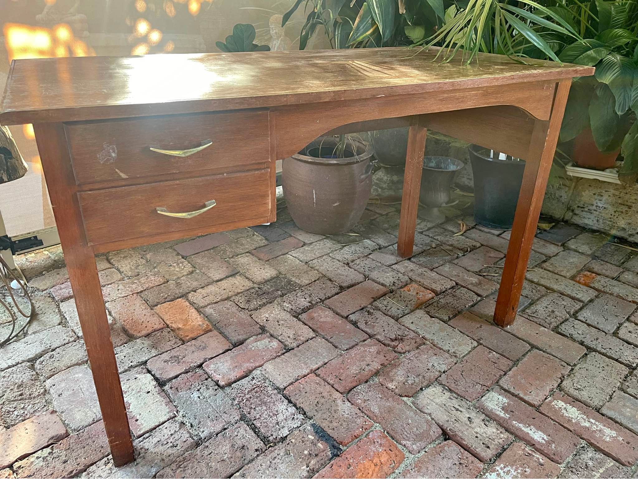 Wooden desk - Desks - Perth, Western Australia | Facebook Marketplace ...
