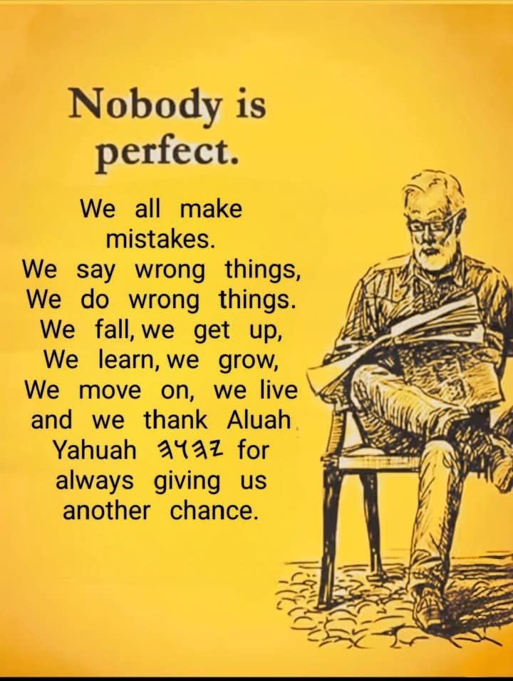 We get Nobody is perfect. We all all make mistakes. We say wrong things ...