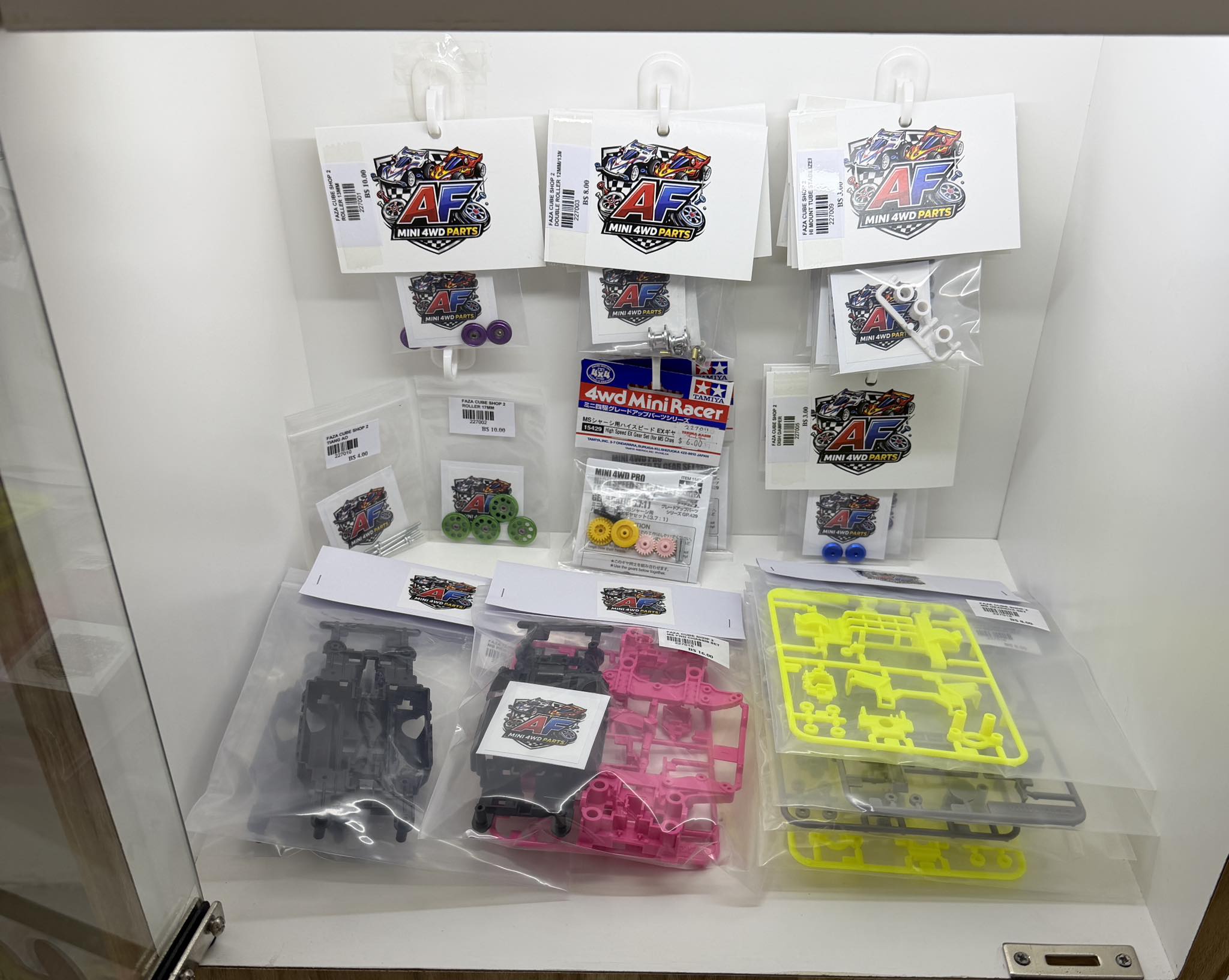 Mini 4wd parts available in Brunei