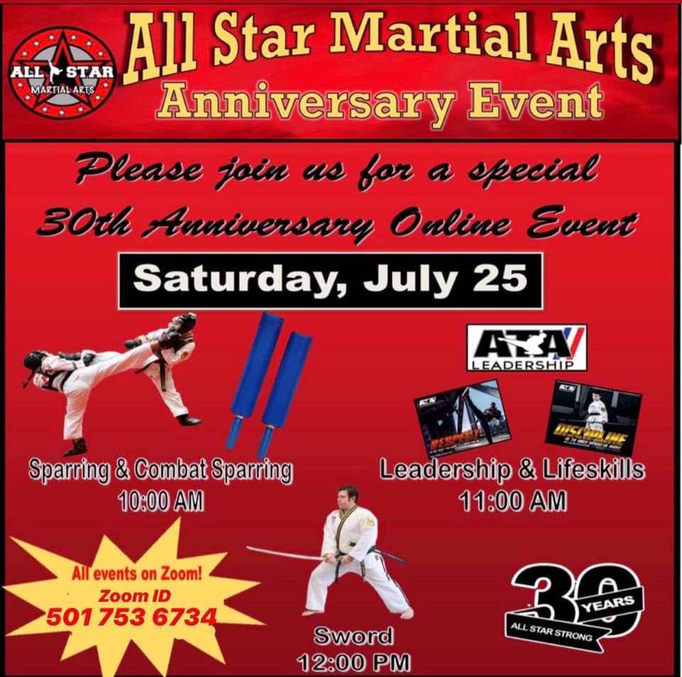 TODAY ONLY! NO ENROLLMENT... All Star Martial Arts Hwy 10