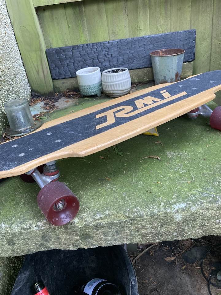 60's Roller Derby #10 skate board in good shape—$70 + ship from