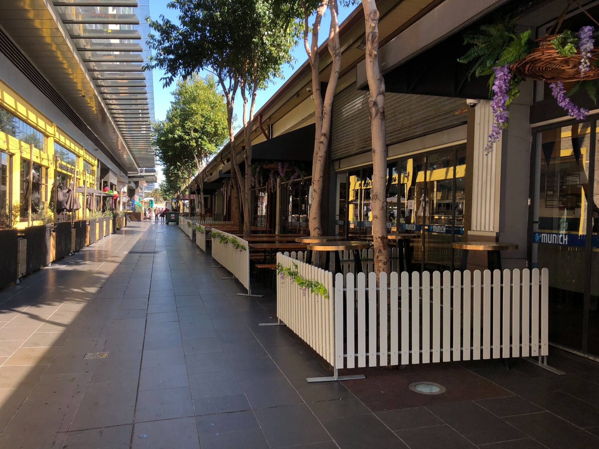Cafe Fence - The Victorian Government is giving Cafe...