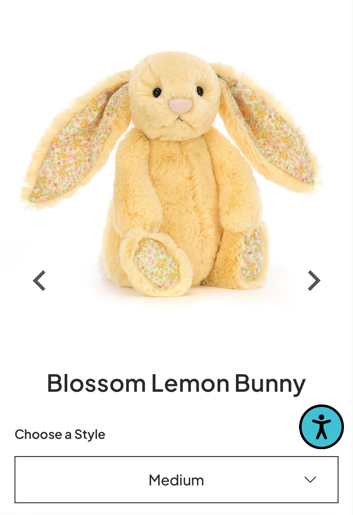 Medium Lemon Bunny 🍋GUC