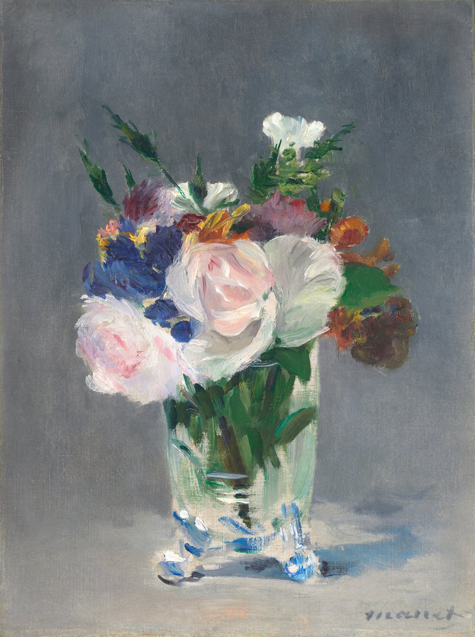 The Lady with Flowers Painting from 1902 By Henri Manguin French