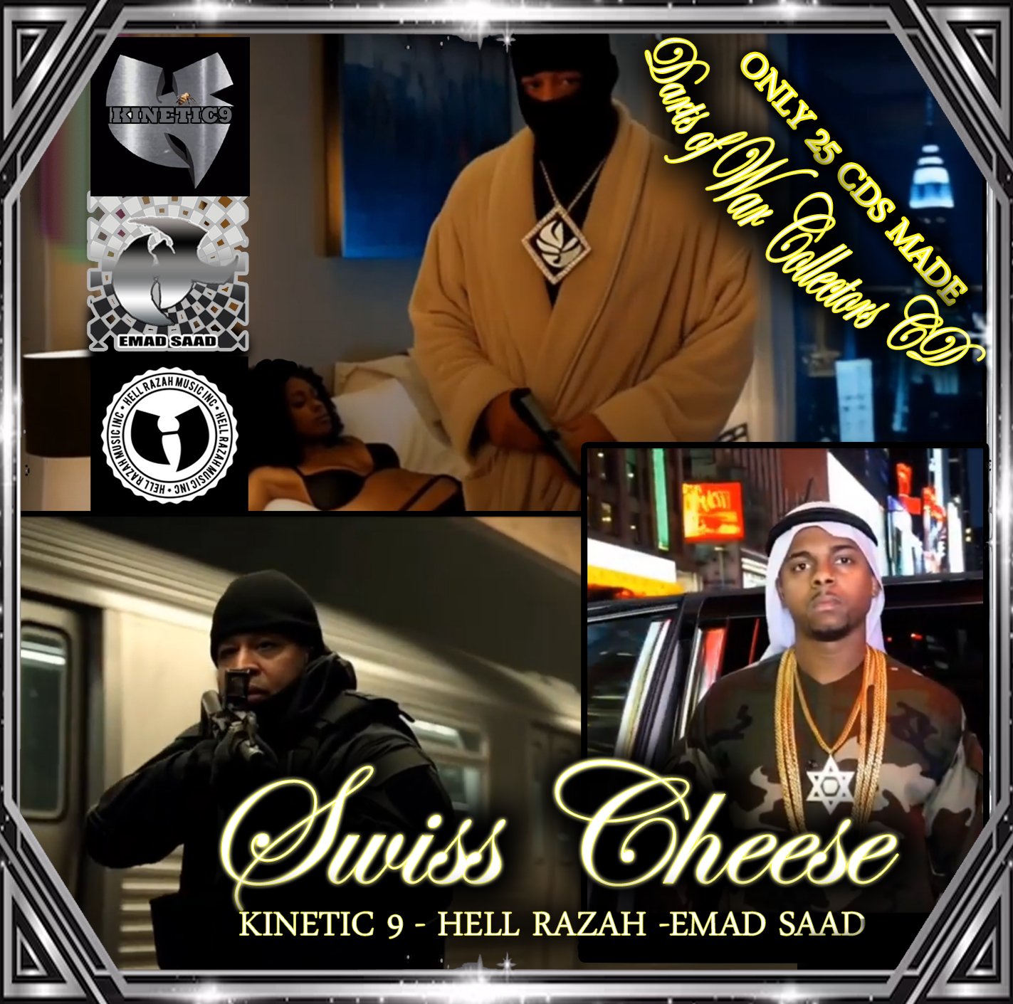 New Music Release: Swiss Cheese CD Featuring Hell Razah, Kinetic 9 