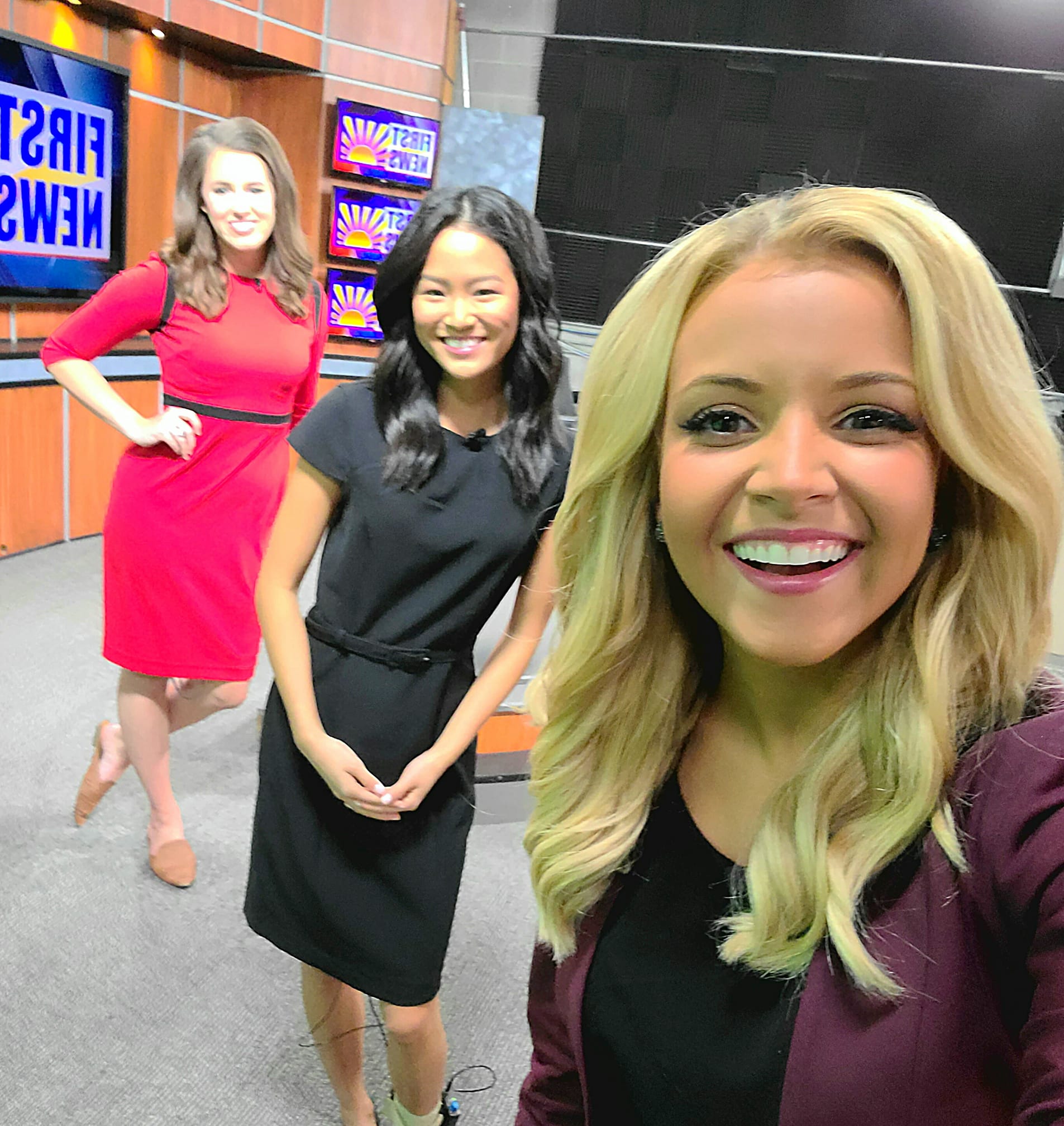 Sarah Rudlang - The gals are taking over #FirstNews today! We're ...