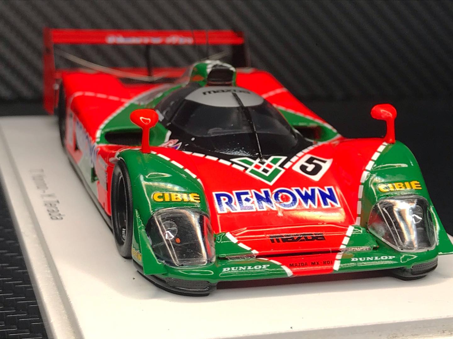 Mazda MXR-01 prototype appreciation and rare 1:43 scale model