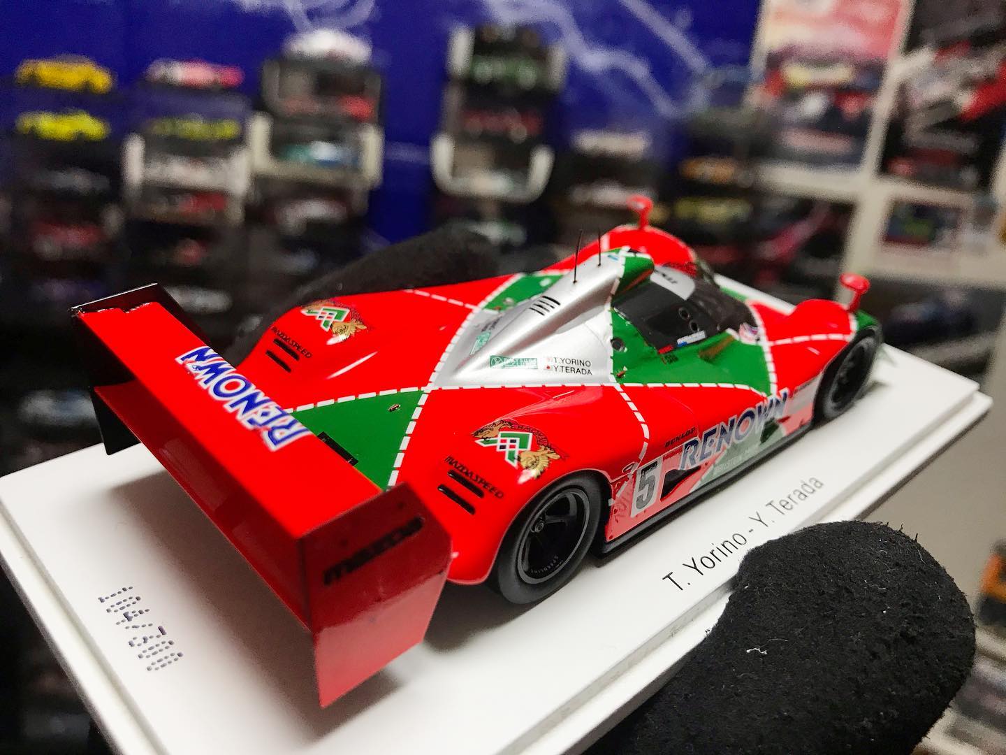 Mazda MXR-01 prototype appreciation and rare 1:43 scale model