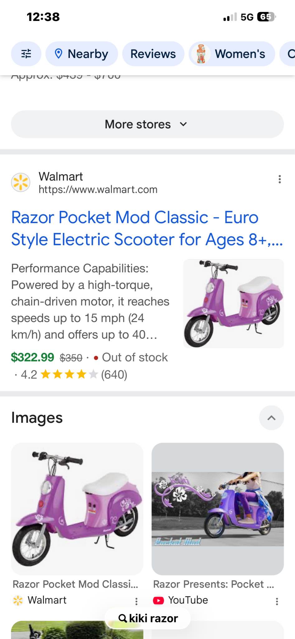 (2) Razor Kiki Electric Scooter - Scooters - Fresno, California ...