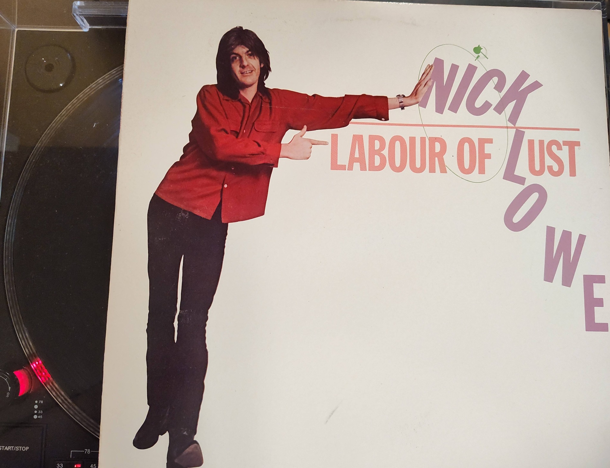 Nick Lowe's Labour of Lust vinyl album review