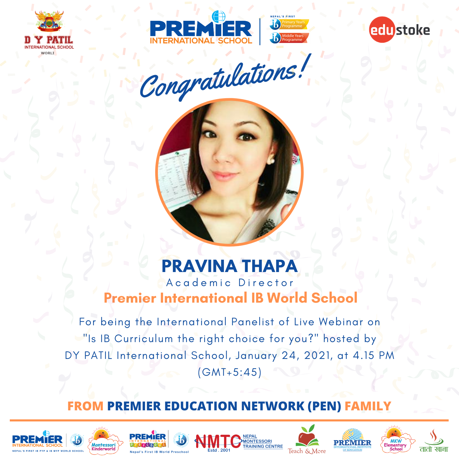 Congratulations... - Premier International IB Continuum School | Facebook