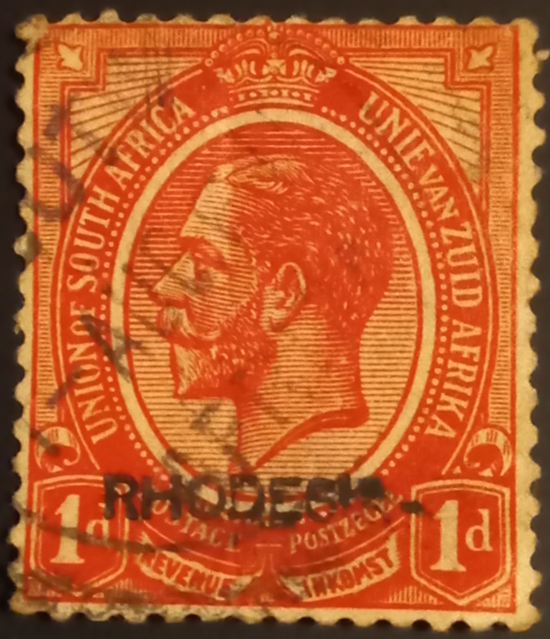 1913 - Kings Head - 6d - SG 11a - Mnh - Pair left stamp missing 