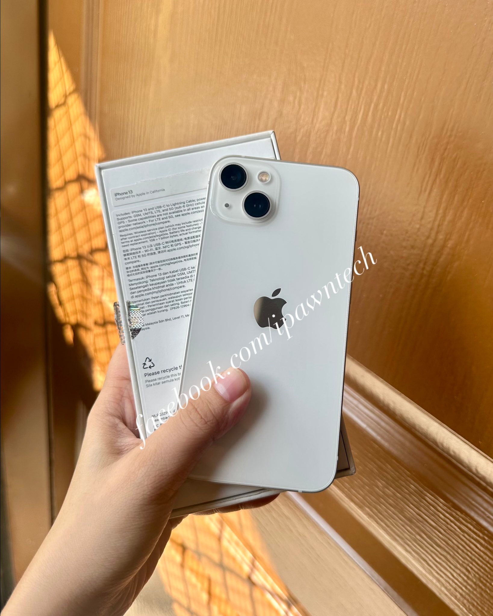 Iphone 13 128GB STARLIGHT Under warranty until Nov. 13, 2026 