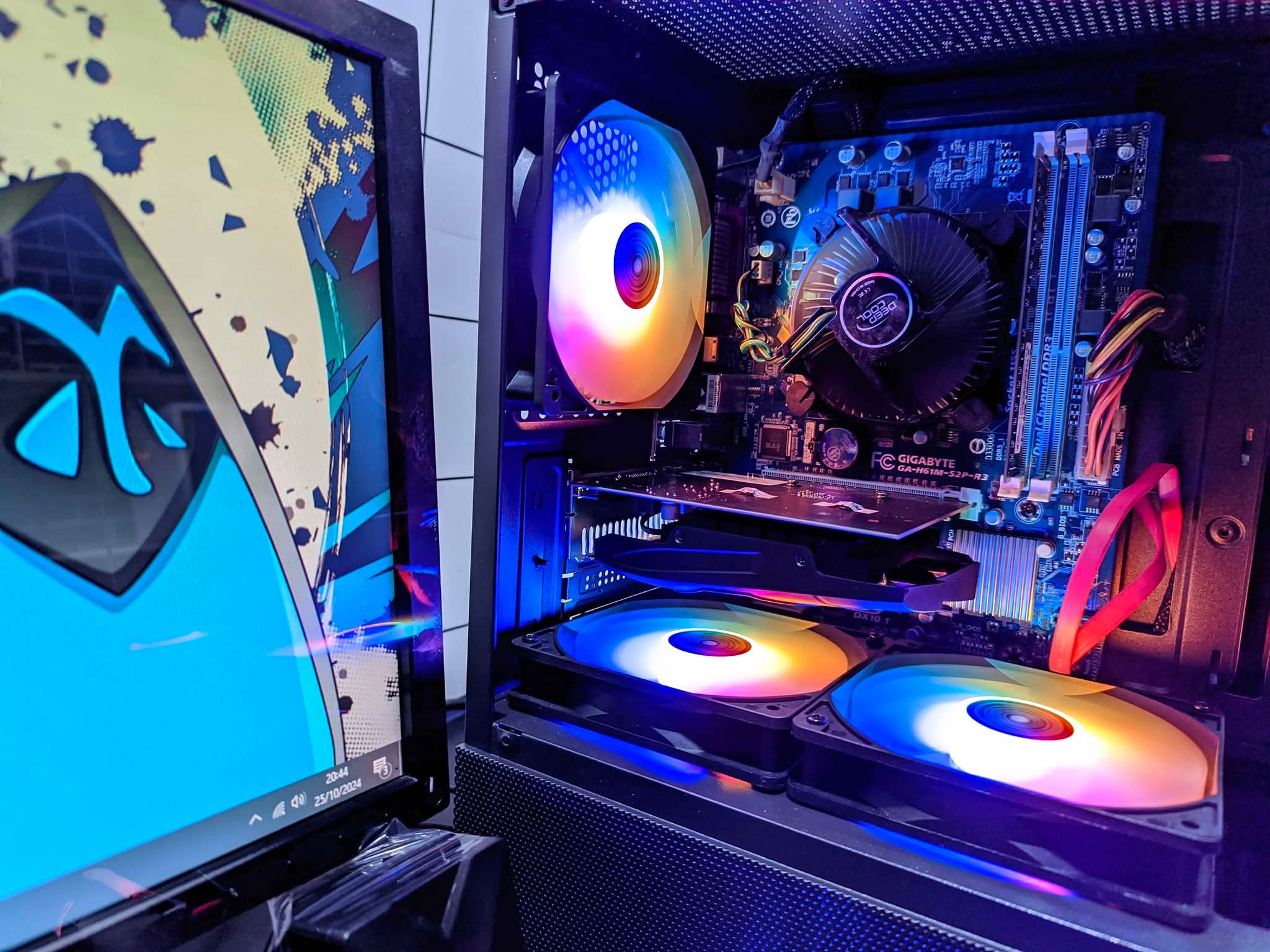 PC GAMING GARANSI i7 - 3770 | RAM 16GB | SSD 256GB | AMD RADEON R7 350 ...