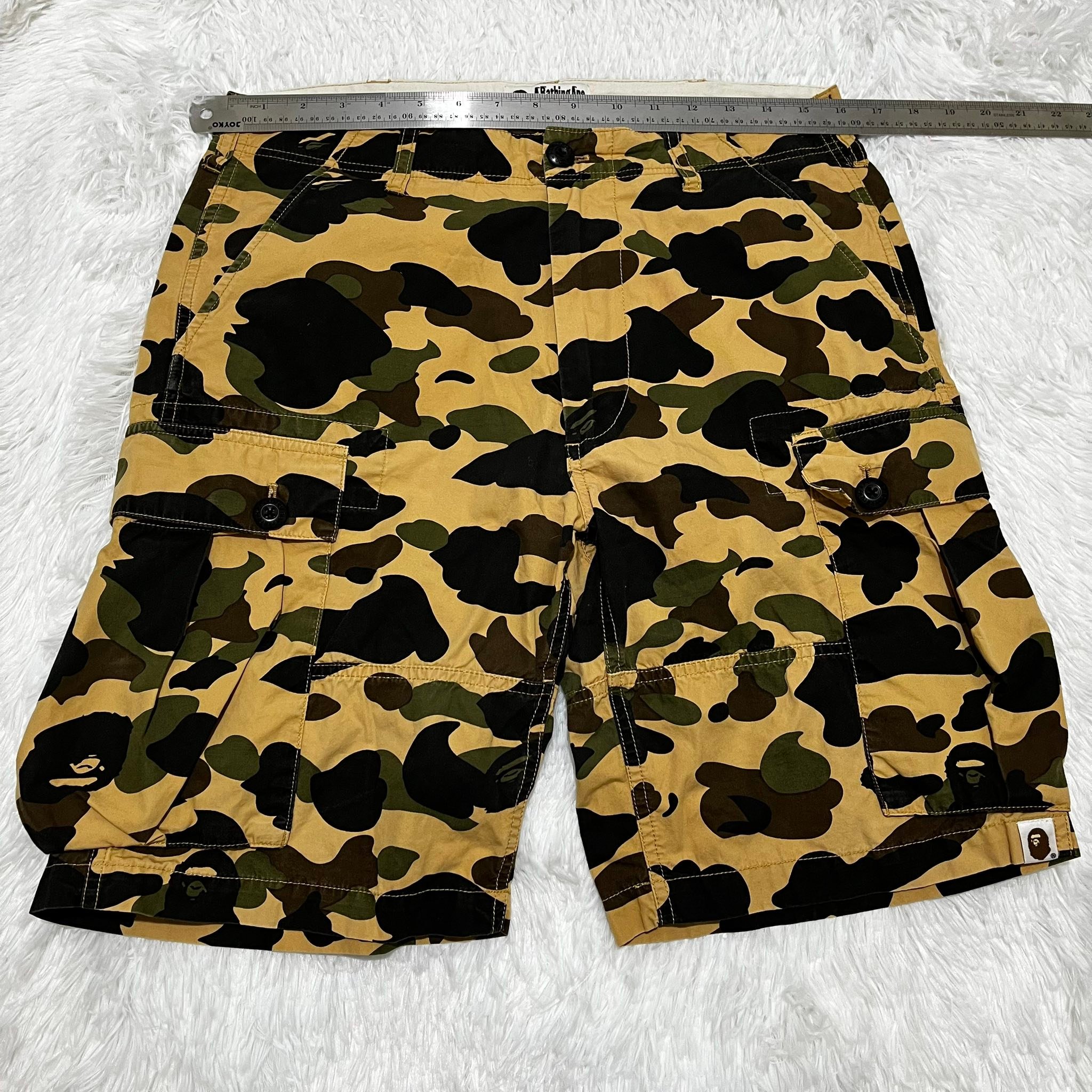 Camo Bape Shorts Legit Glow In The Dark City Camo Shark Shorts 