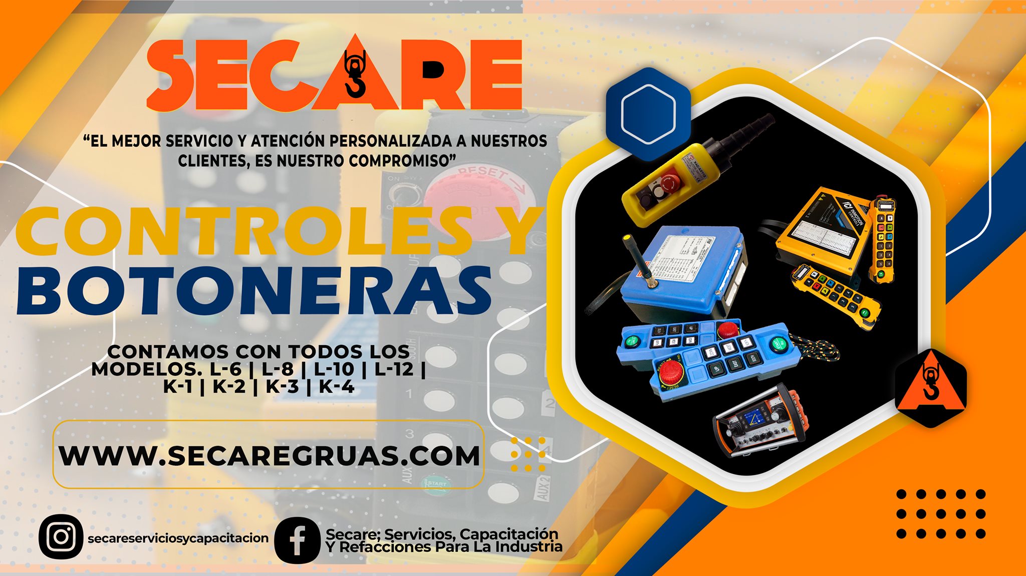 ¿Ya conoces la línea de #Botoneras y #Controles para grúas viajeras que ...