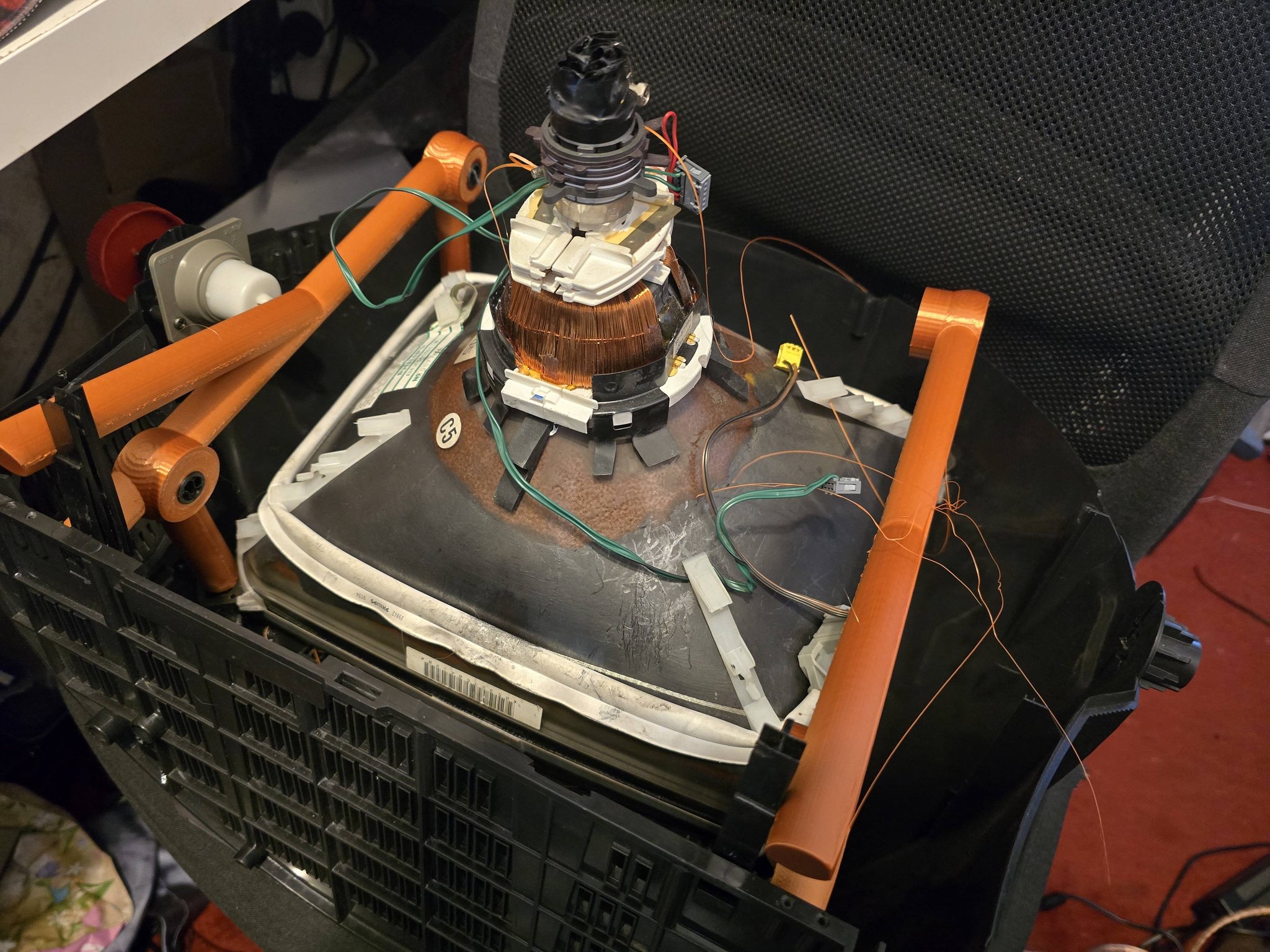 Mackvision tube replacement with Phillips 27 inch TV parts