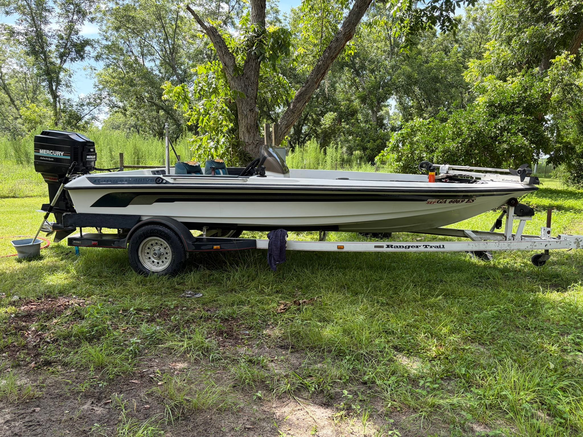 Reviving a 1994 481vs Ranger bass boat with Mercury outboard
