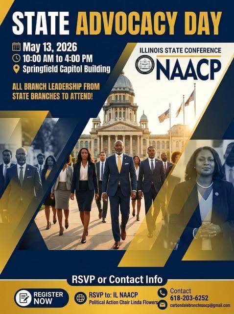 NAACP Illinois State Conference advocacy day in Springfield