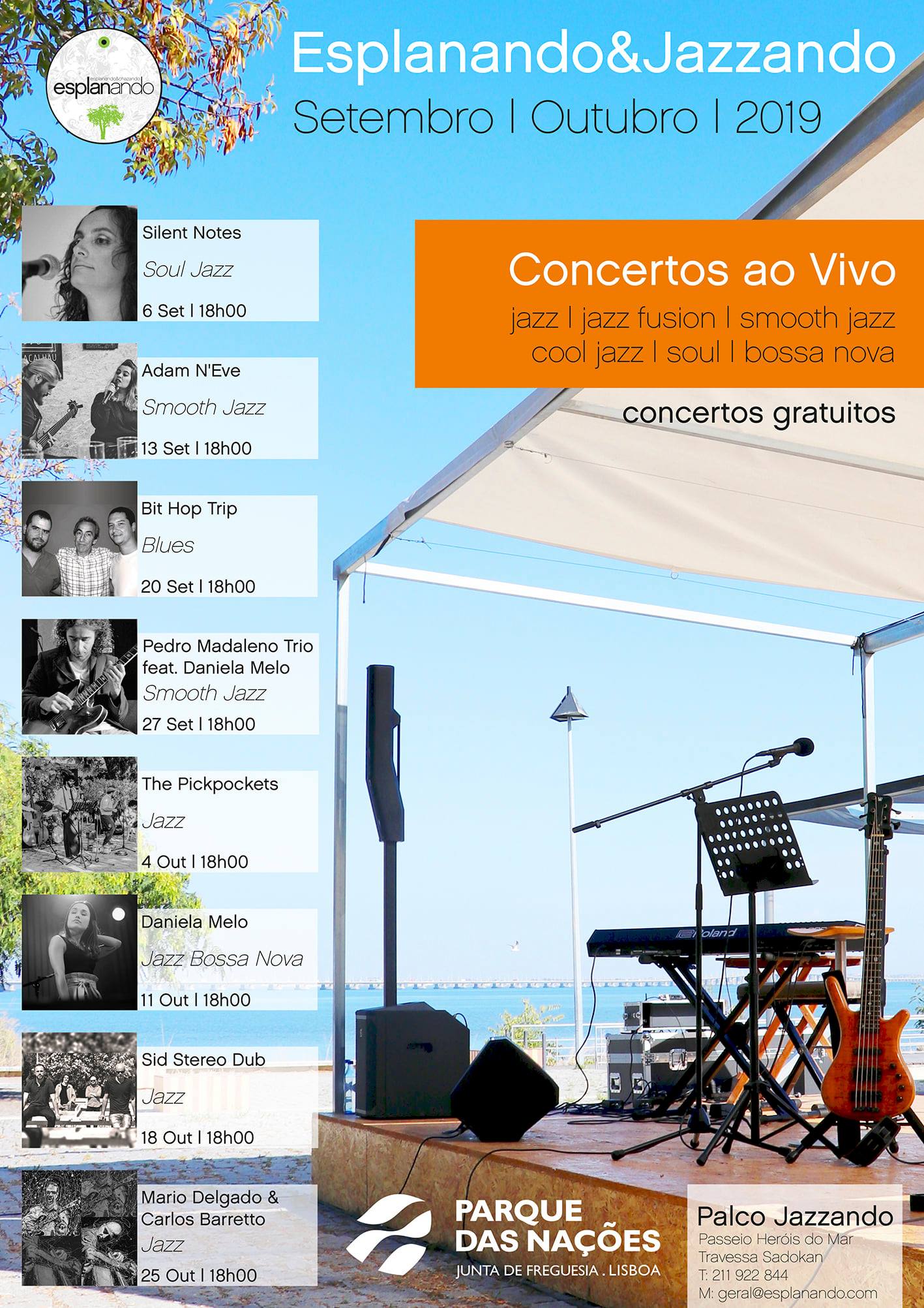 CONCERTOS AO... - Junta de Freguesia do Parque das Nações