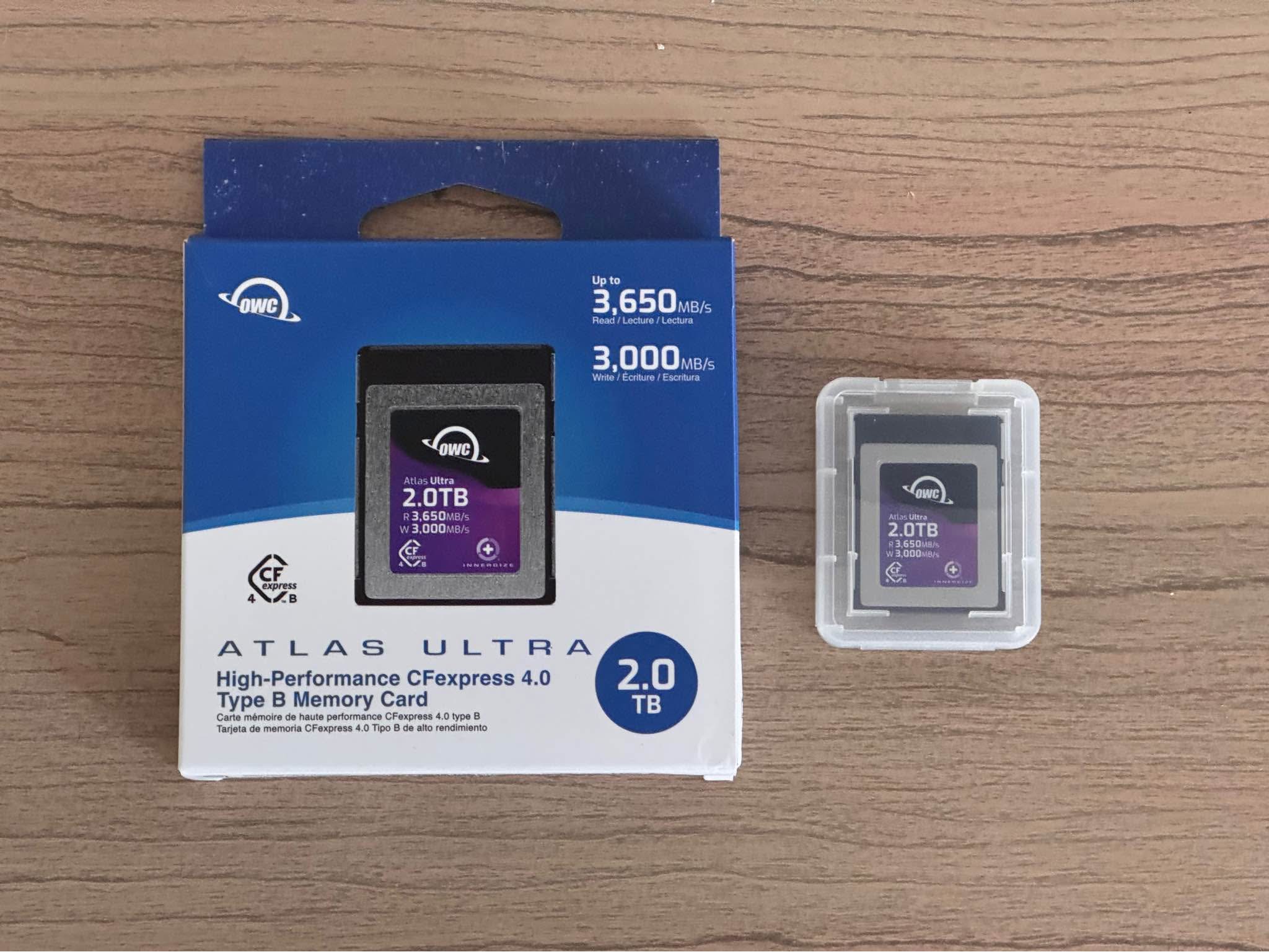 OWC 2TB Atlas Ultra CFexpress 4.0 Type B Memory Card - New | Used 