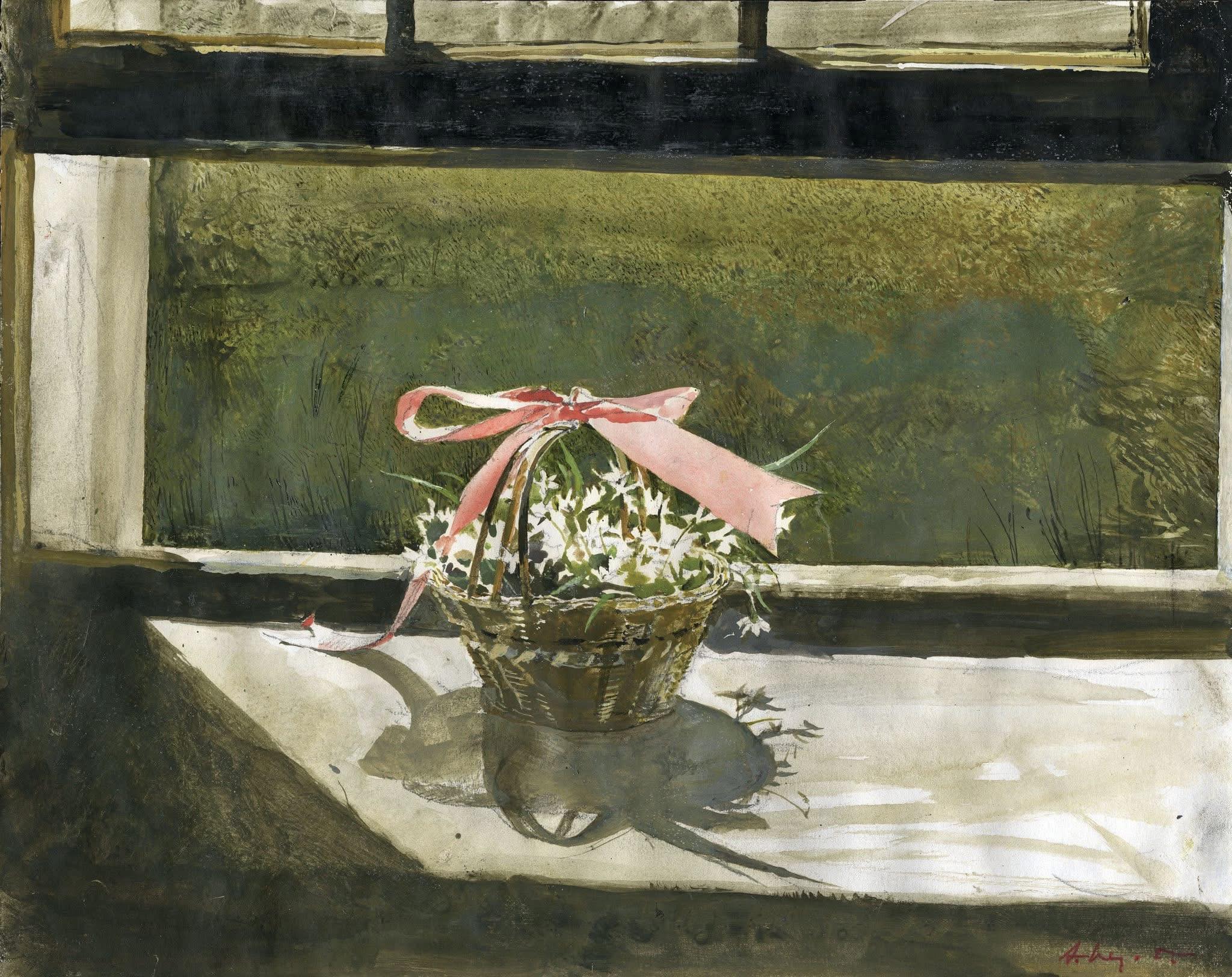 Frank Lloyd Wright's May Basket design