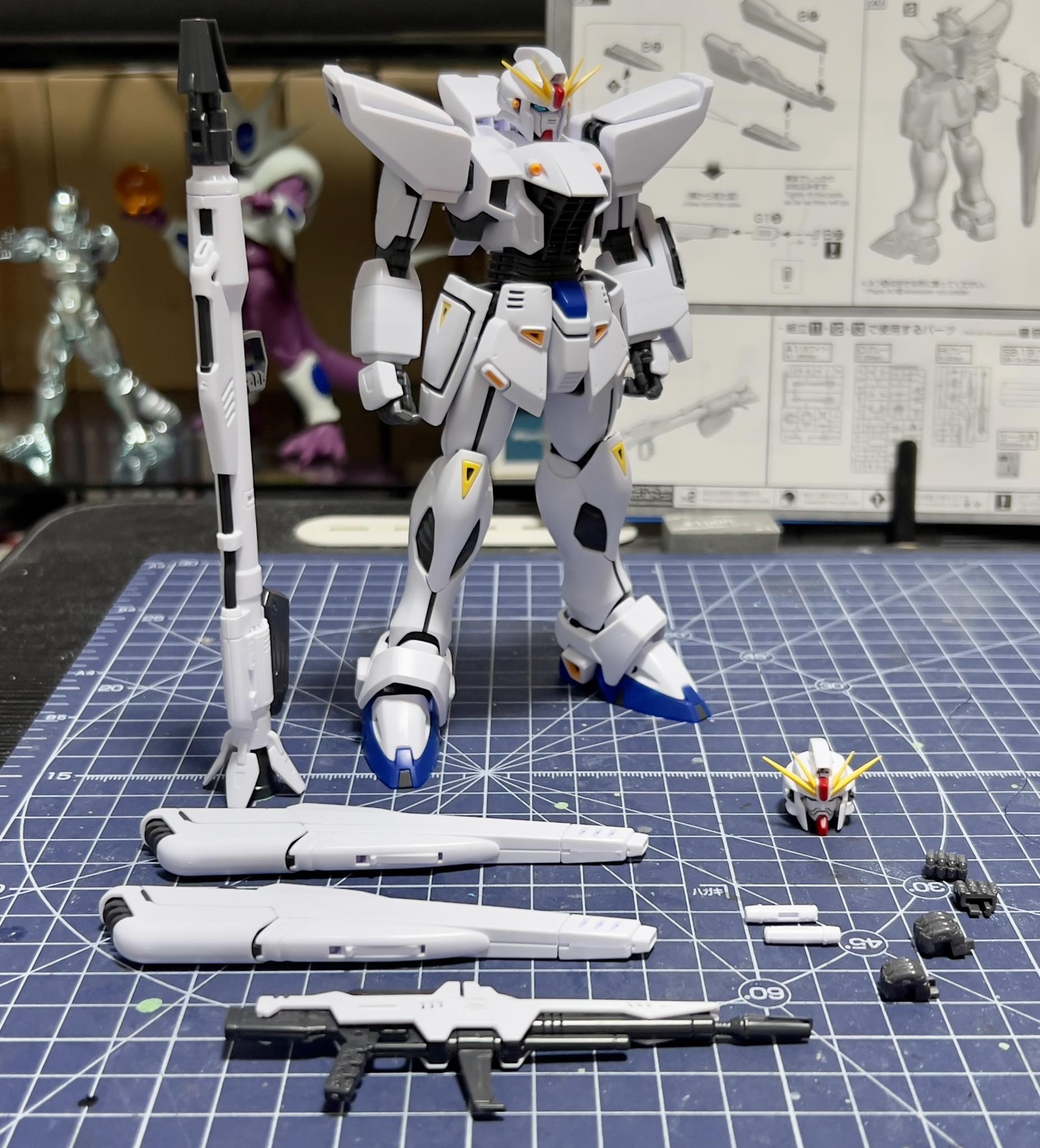 WiP F91 Original plan Ver. Straight build looks cheap and ugly😅😅